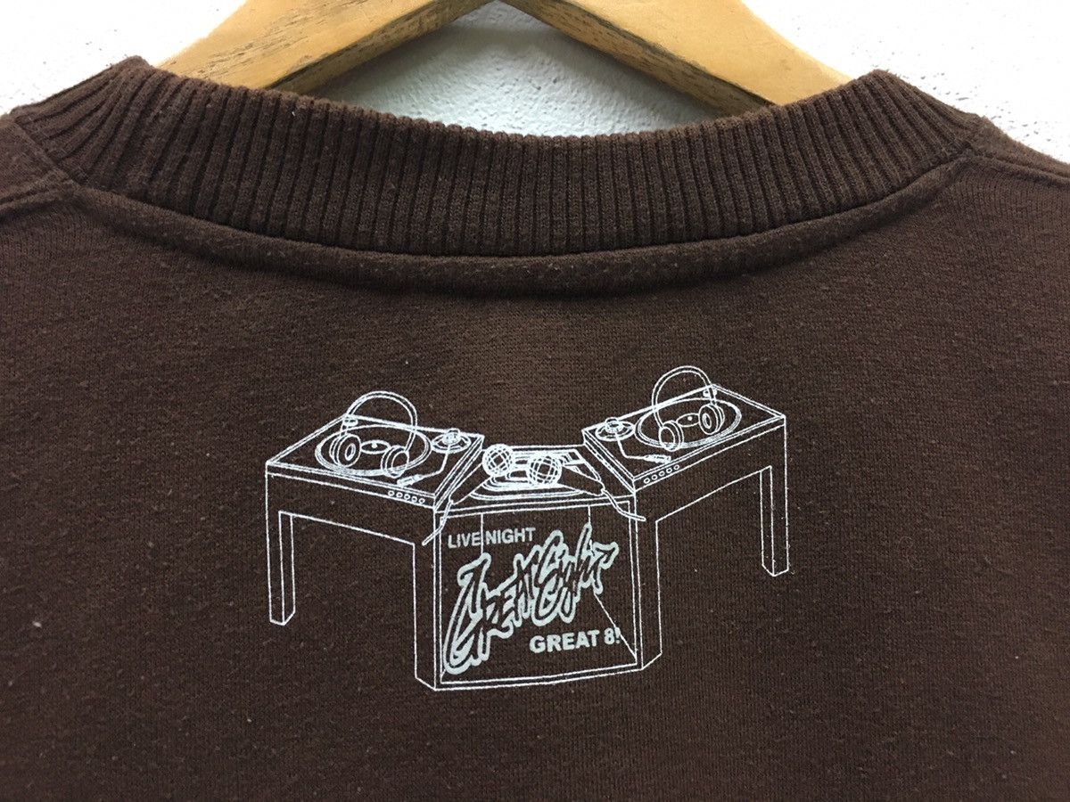 Japanese Brand × Rap Tees Vintage Great 8 Original HipHop Rapper Sweatshirt Size US L / EU 52-54 / 3 - 9 Thumbnail