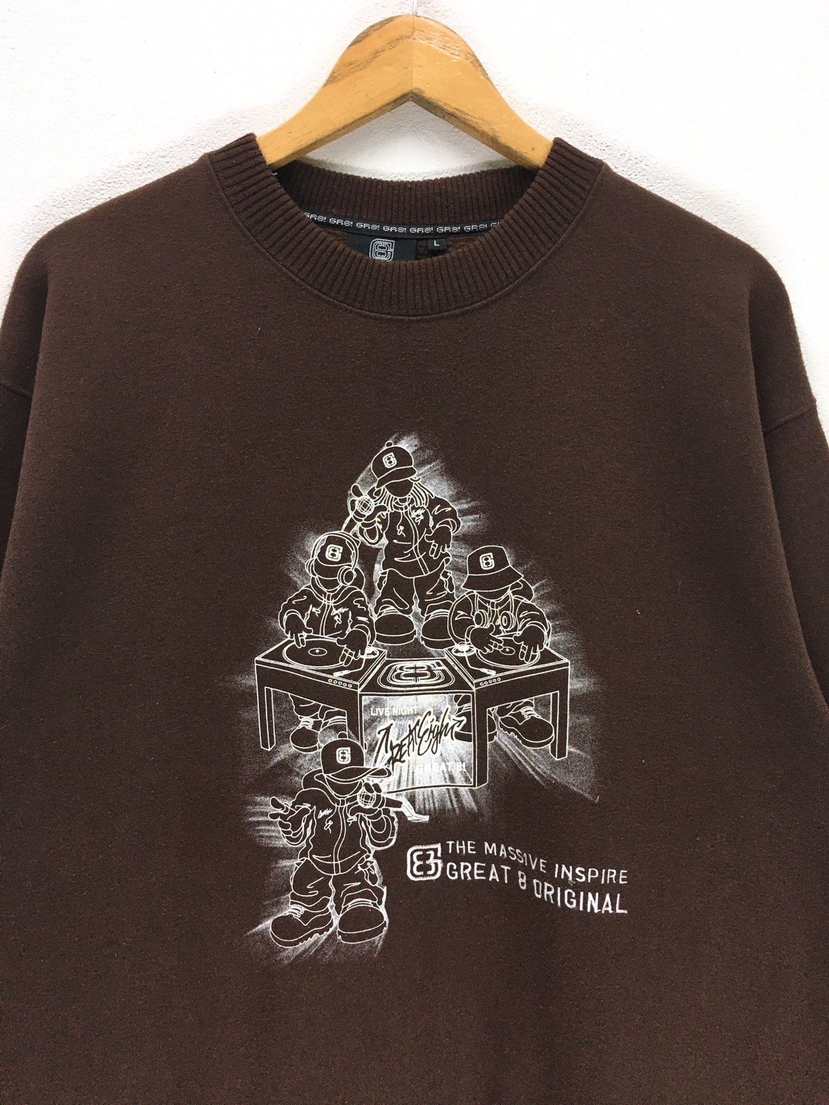 Japanese Brand × Rap Tees Vintage Great 8 Original HipHop Rapper Sweatshirt Size US L / EU 52-54 / 3 - 3 Thumbnail