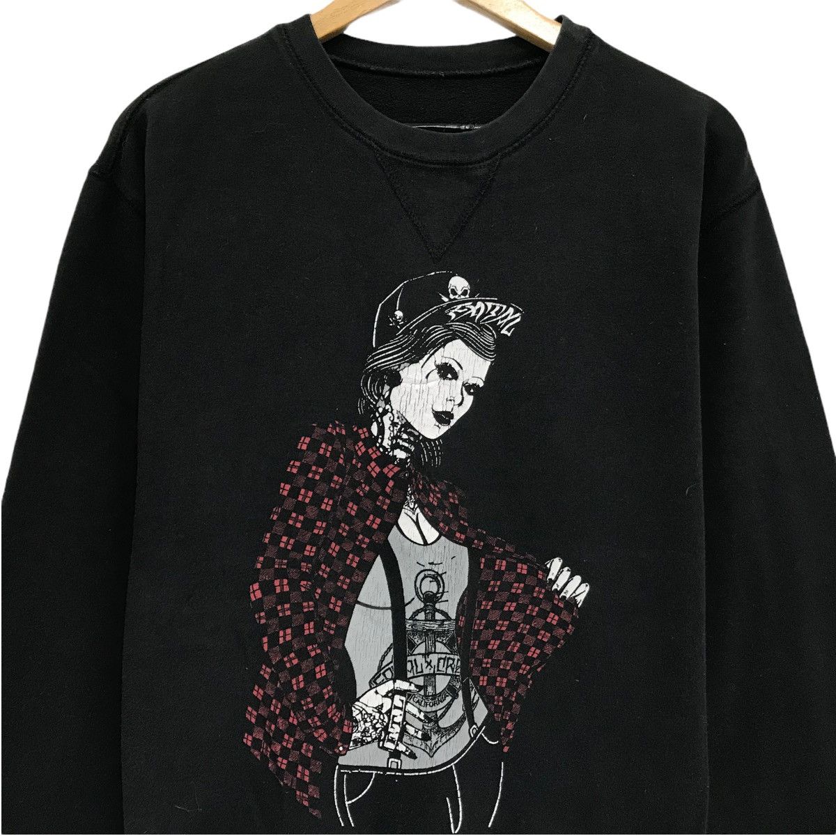 Japanese Brand × Seditionaries Fatal Sweatshirt Fatal Jumper Fatal Pullover Ladies Sexy FTL Size ONE SIZE - 5 Thumbnail