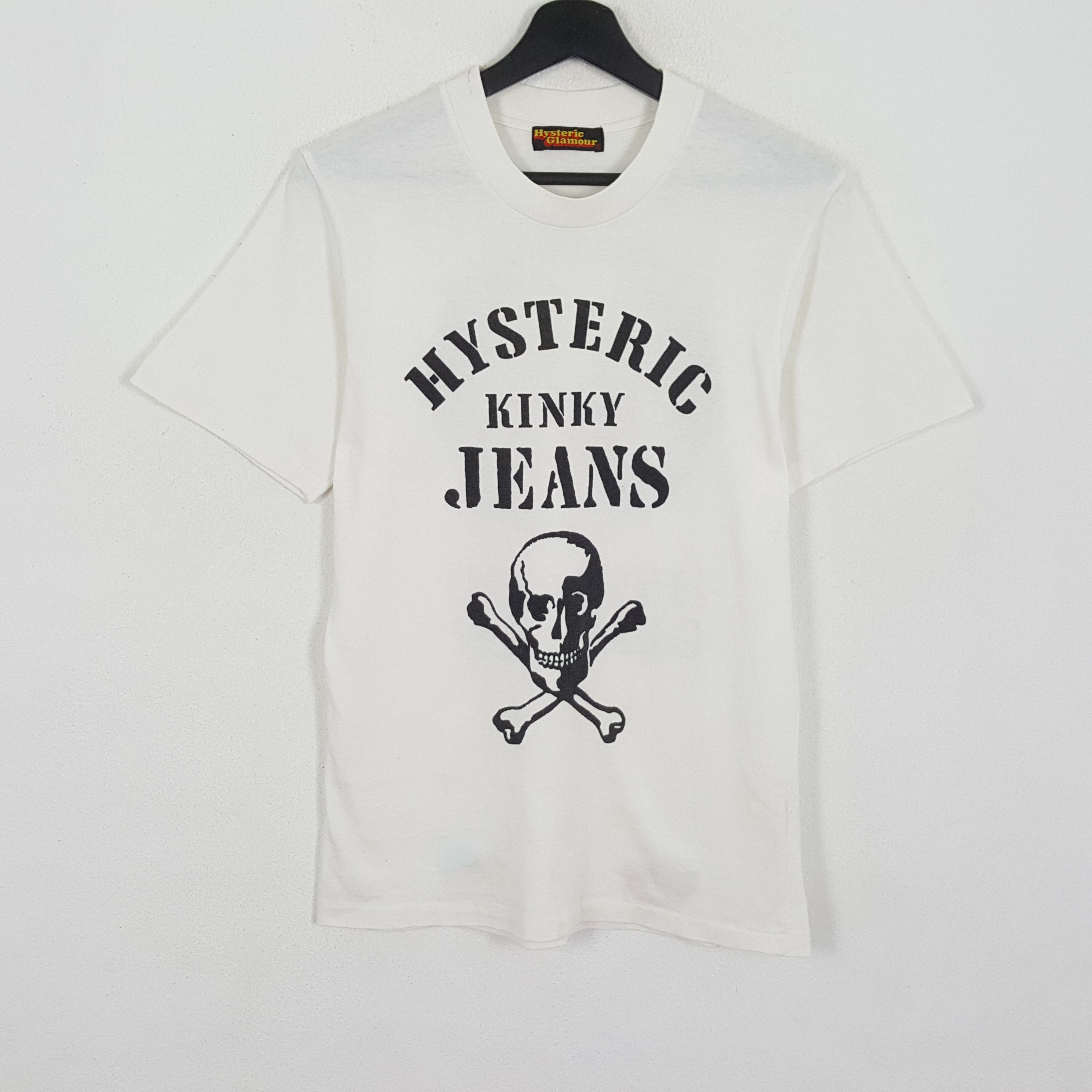 Hysteric Glamour × Japanese Brand × Vintage HYSTERIC GLAMOUR Japanese Brand Streetwear Custom Tshirt Size US S / EU 44-46 / 1 - 3 Thumbnail