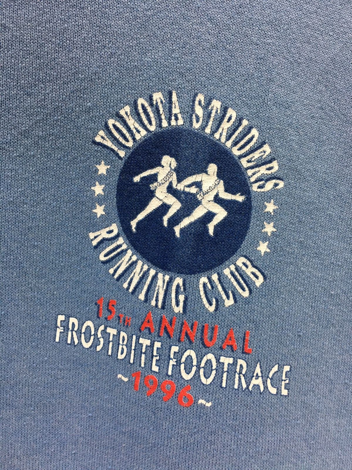 Japanese Brand × USA Olympics × Vintage Vintage 1996 Yokota Striders Running Club Sweatshirt Size US S / EU 44-46 / 1 - 6 Thumbnail