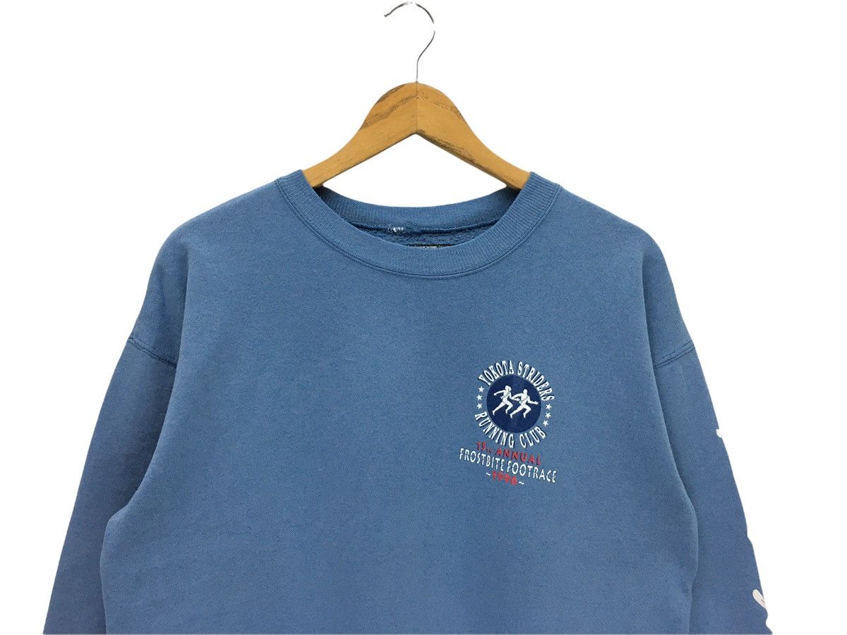 Japanese Brand × USA Olympics × Vintage Vintage 1996 Yokota Striders Running Club Sweatshirt Size US S / EU 44-46 / 1 - 4 Thumbnail