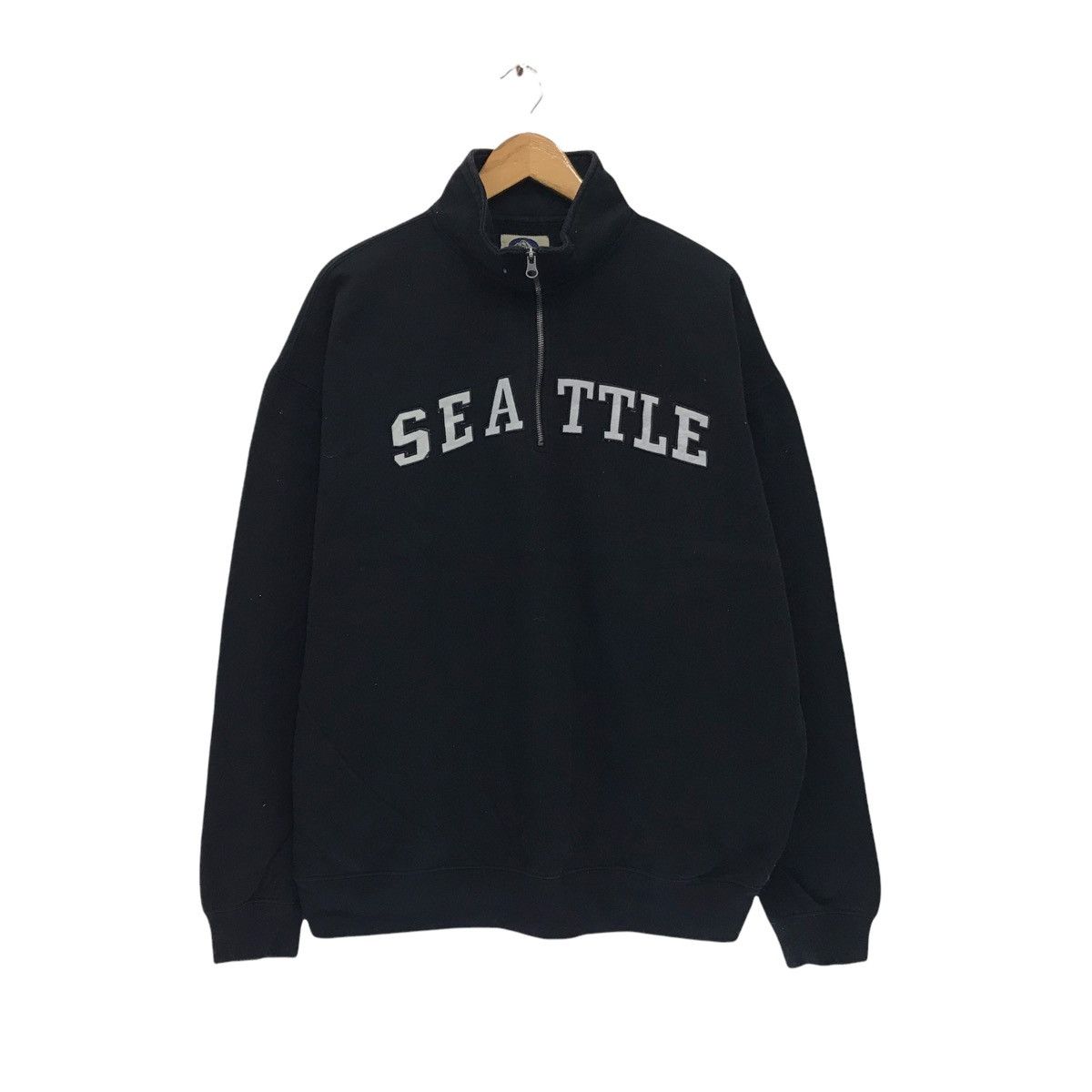 Japanese Brand × Vintage Vintage Seattle Big Logo Sweatshirt Size US XXL / EU 58 / 5 - 1 Thumbnail