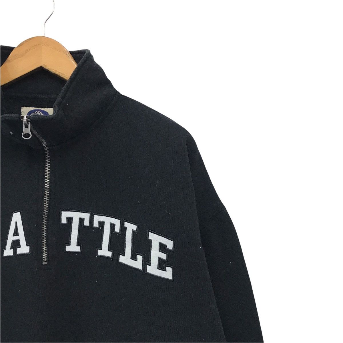 Japanese Brand × Vintage Vintage Seattle Big Logo Sweatshirt Size US XXL / EU 58 / 5 - 3 Thumbnail