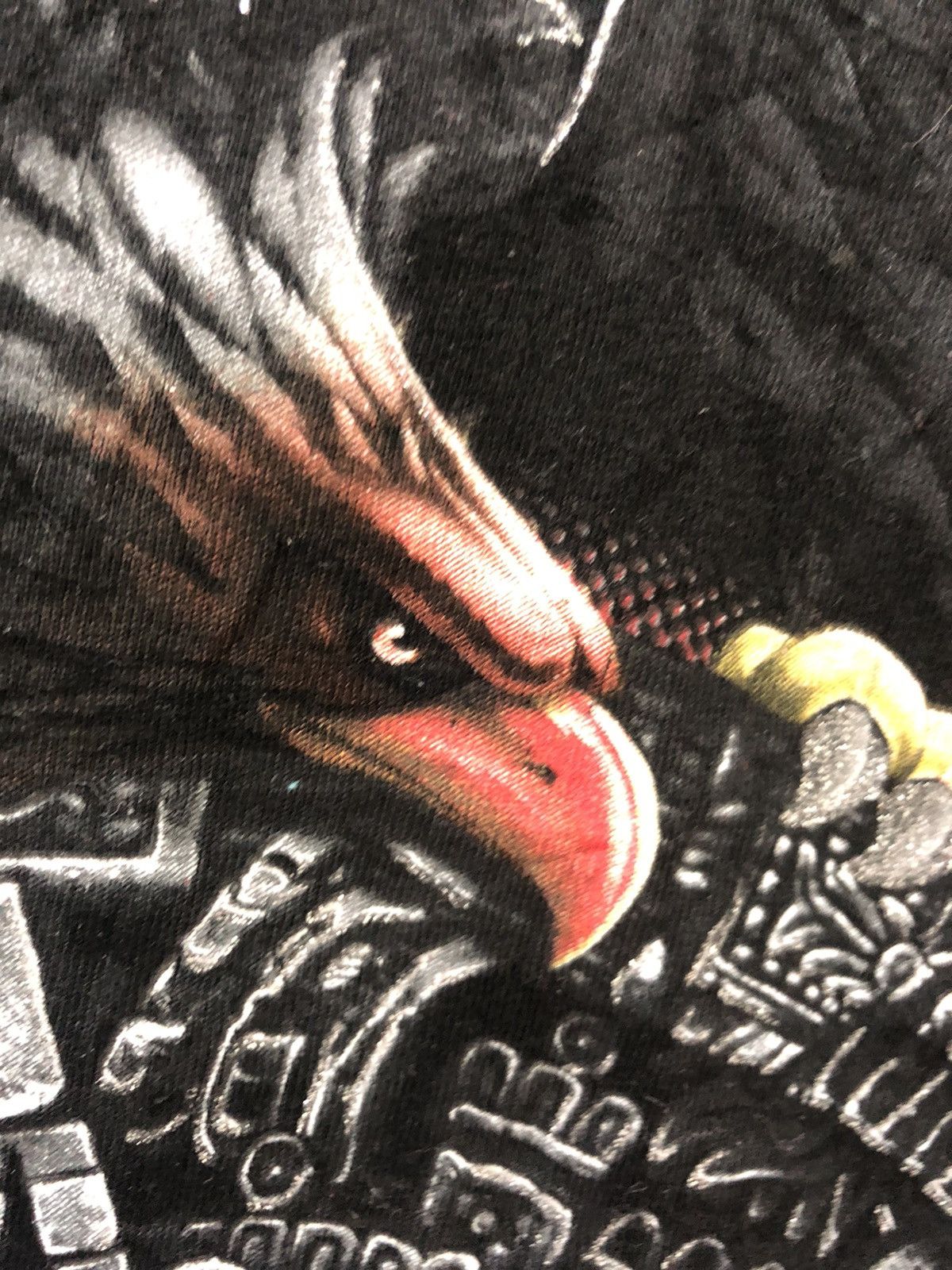 Culturata × Mexican Threads Aztec Calendar Sun Stone Eagle OUR CULTURE Tshirt Size US L / EU 52-54 / 3 - 5 Thumbnail
