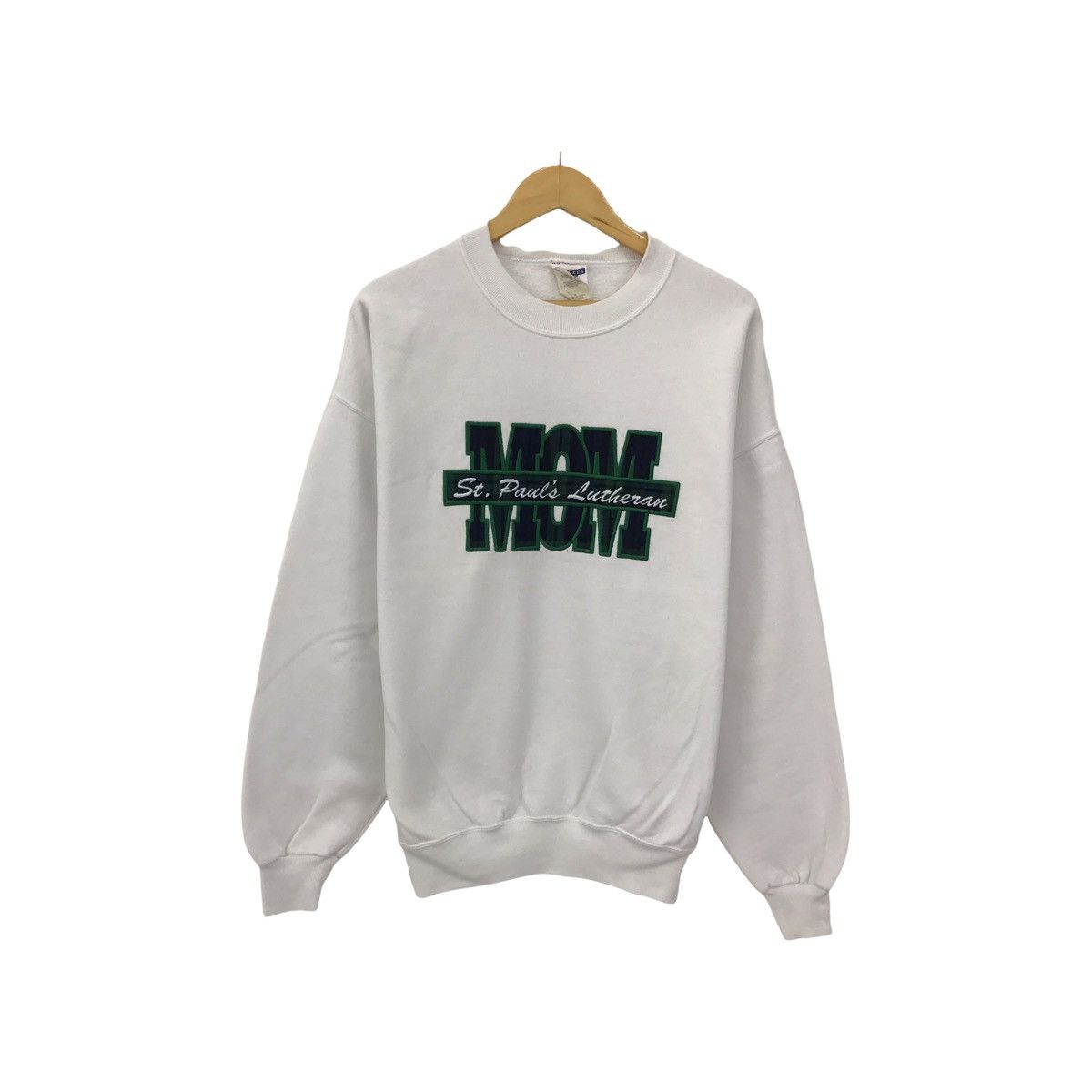 Vintage Vintage St Paul’s Lutheran Sweatshirt Pullover Jumper Size US L / EU 52-54 / 3 - 1 Thumbnail