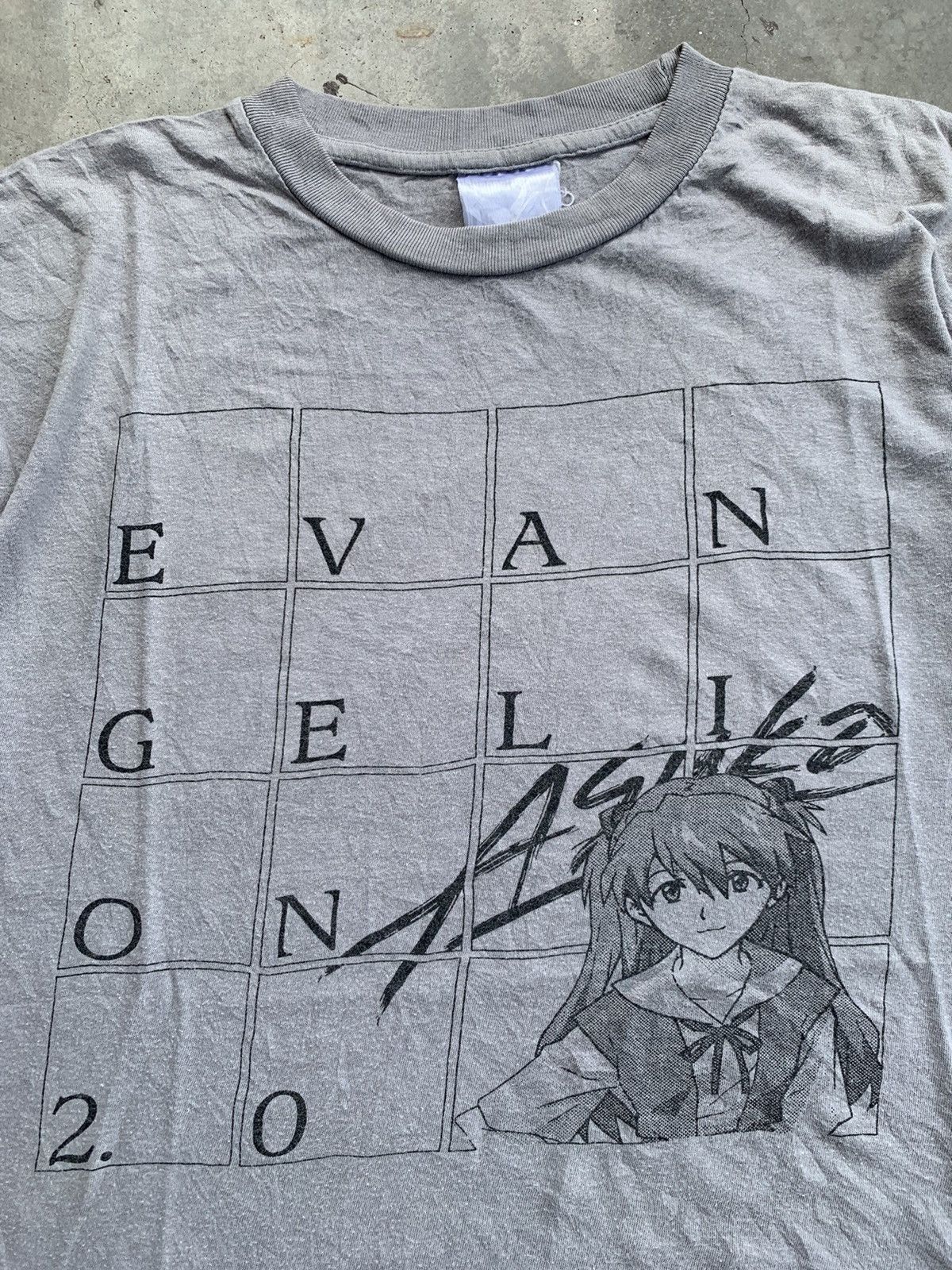 Anime Vintage Japanese Anime Neon Genesis Evangelion Asuka Tshirt Size US M / EU 48-50 / 2 - 2 Thumbnail