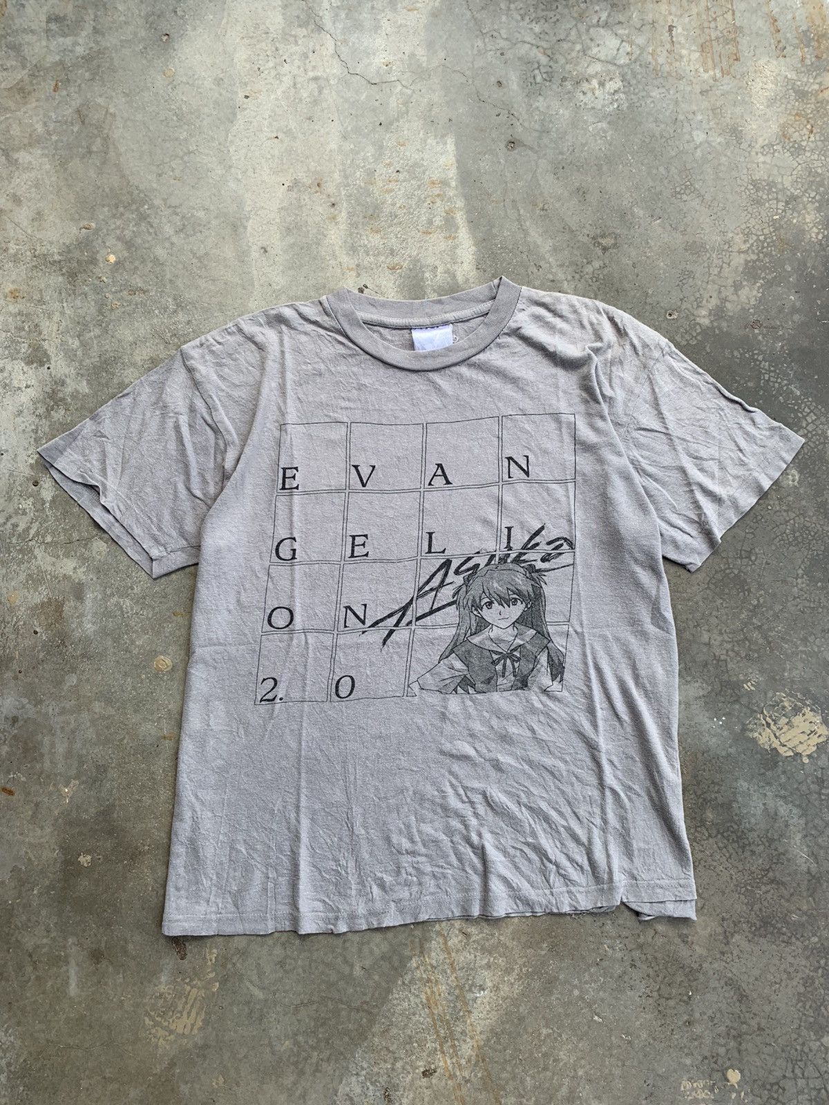 Anime Vintage Japanese Anime Neon Genesis Evangelion Asuka Tshirt Size US M / EU 48-50 / 2 - 1 Thumbnail