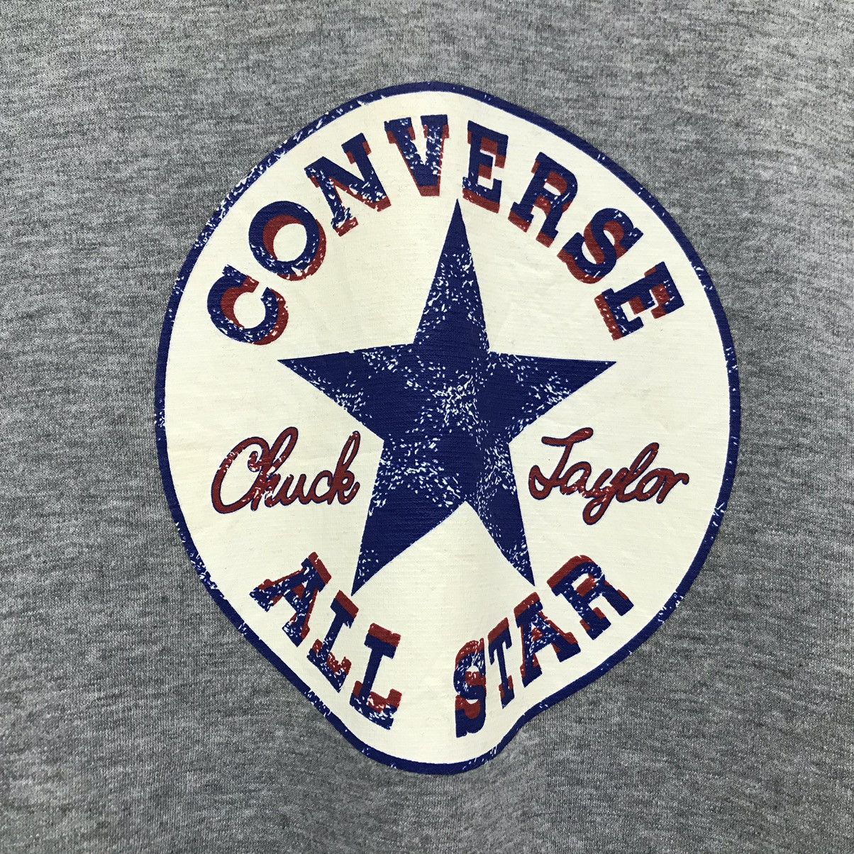 Converse × Vintage Vintage Converse Sweatshirt Pullover Jumper All Star Size US M / EU 48-50 / 2 - 2 Thumbnail