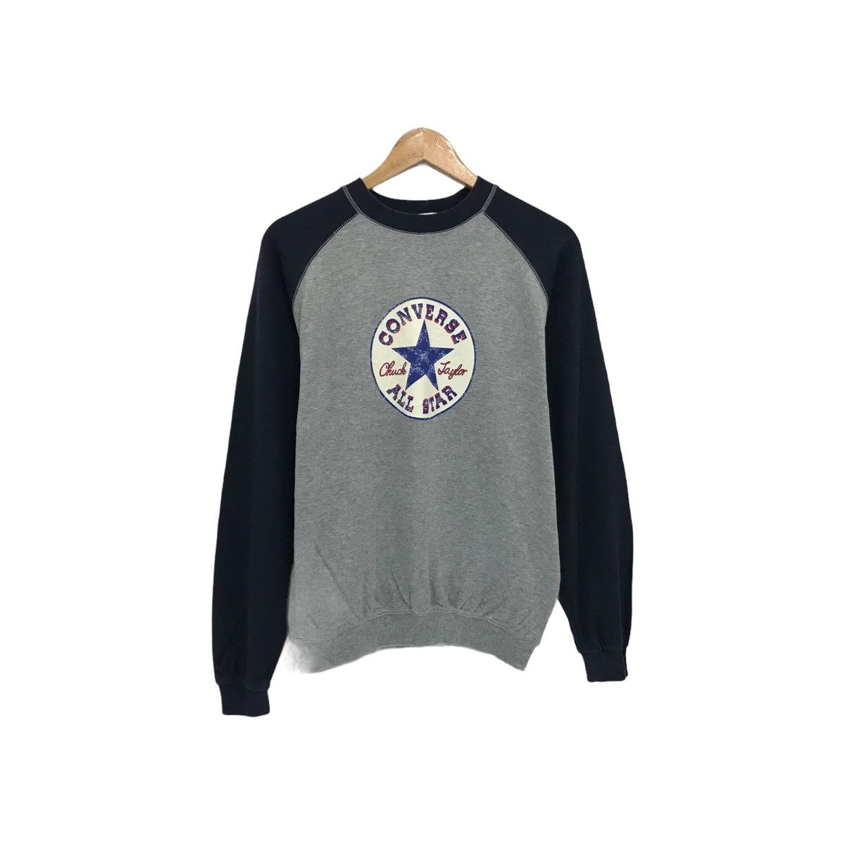 Converse × Vintage Vintage Converse Sweatshirt Pullover Jumper All Star Size US M / EU 48-50 / 2 - 1 Thumbnail