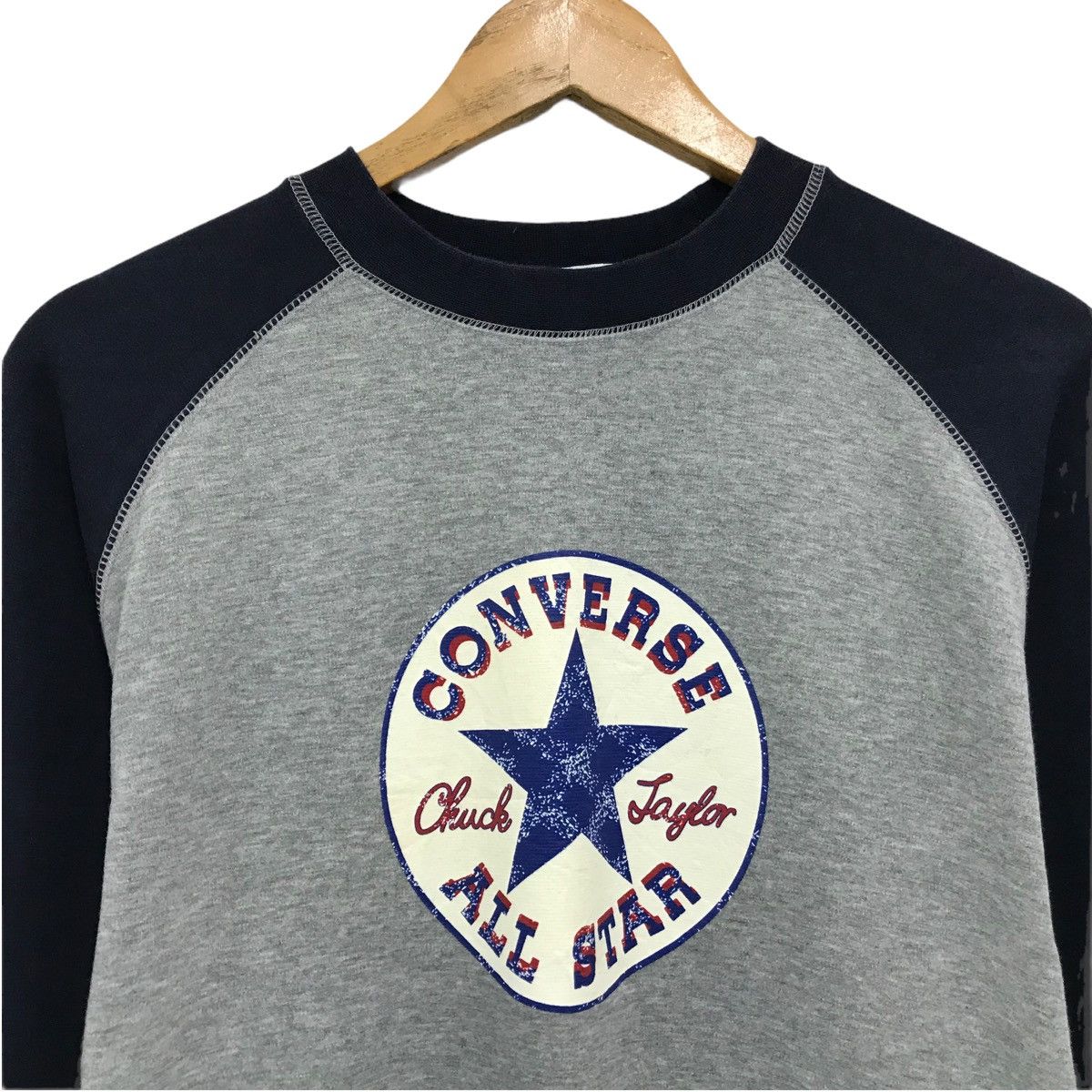 Converse × Vintage Vintage Converse Sweatshirt Pullover Jumper All Star Size US M / EU 48-50 / 2 - 3 Thumbnail