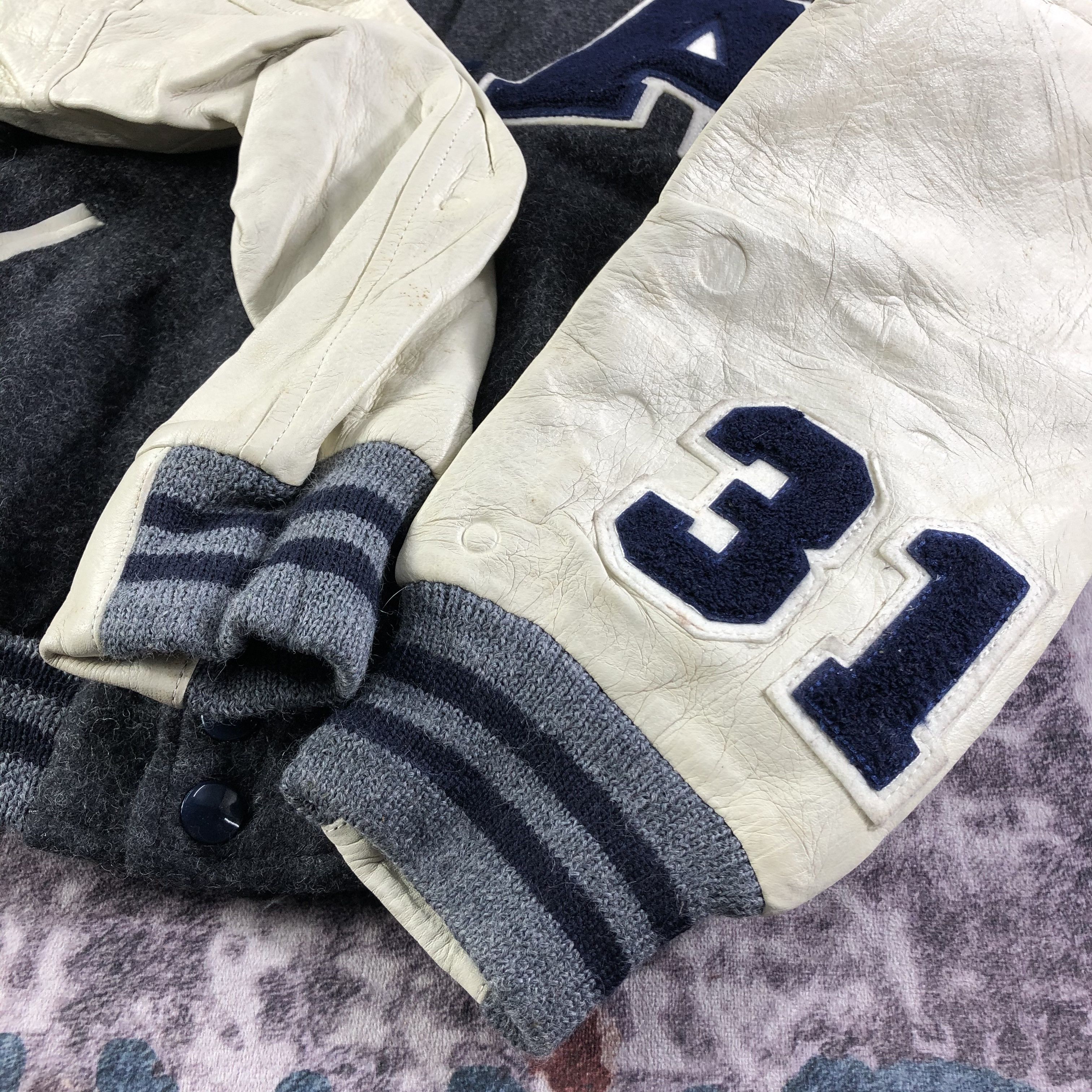 Japanese Brand × Vintage Vintage All Star Varsity Jacket-M398 Size US S / EU 44-46 / 1 - 4 Thumbnail