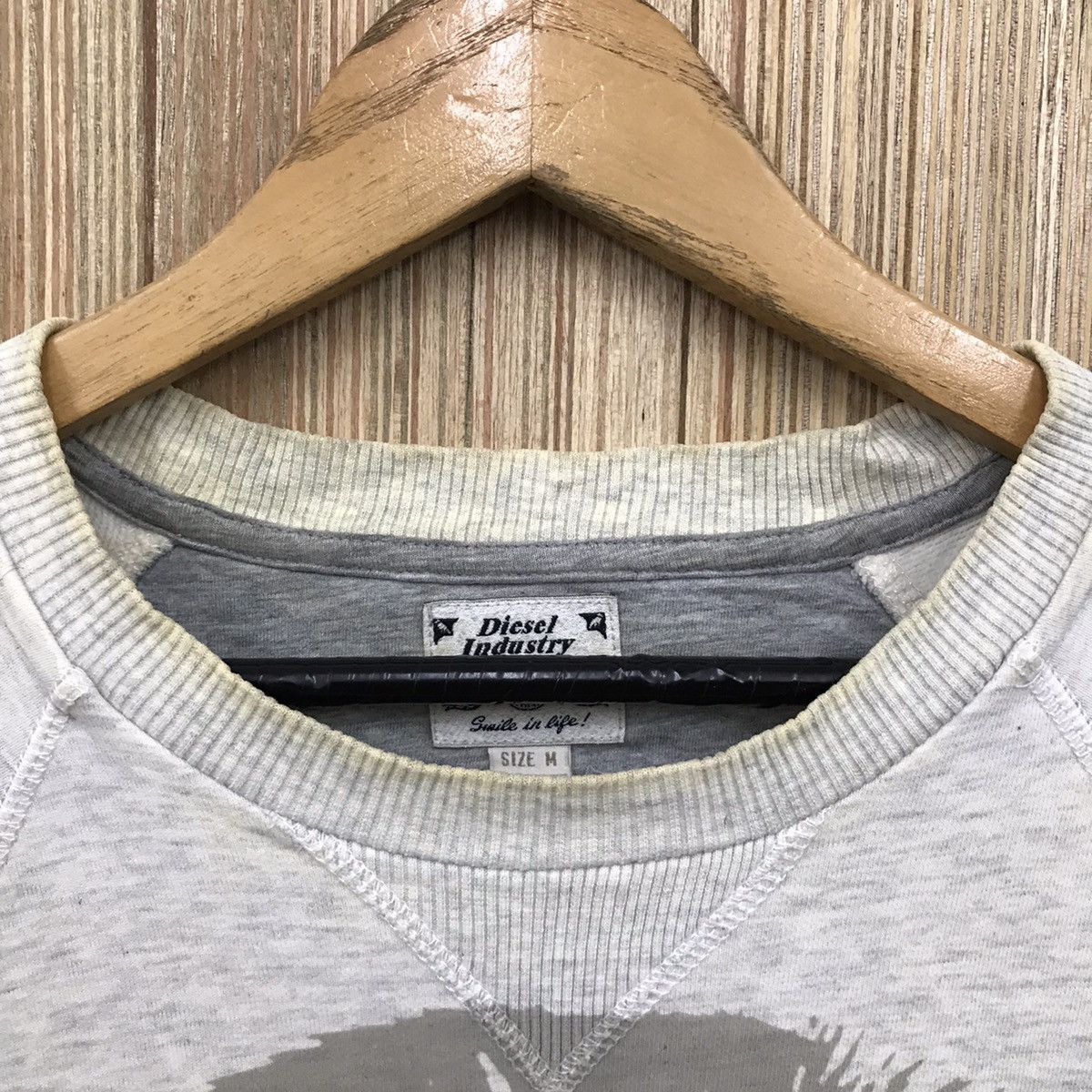 Diesel × Japanese Brand × Seditionaries Vintage Diesel industry Trojan Punk Logo Sweatshirt Size US M / EU 48-50 / 2 - 8 Thumbnail