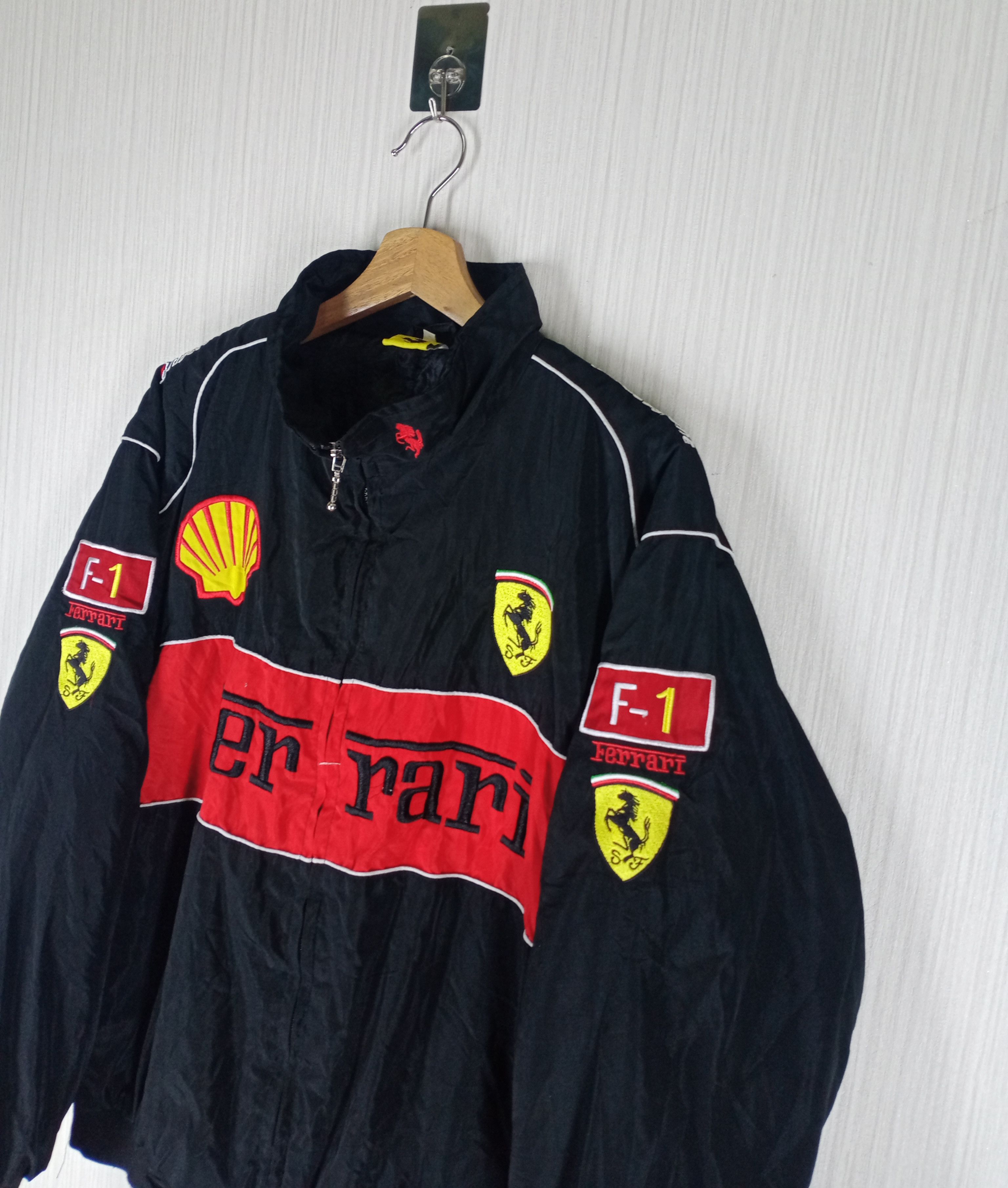 Ferrari Vintage Ferrari Racing Bomber Jacket Size US L / EU 52-54 / 3 - 3 Thumbnail