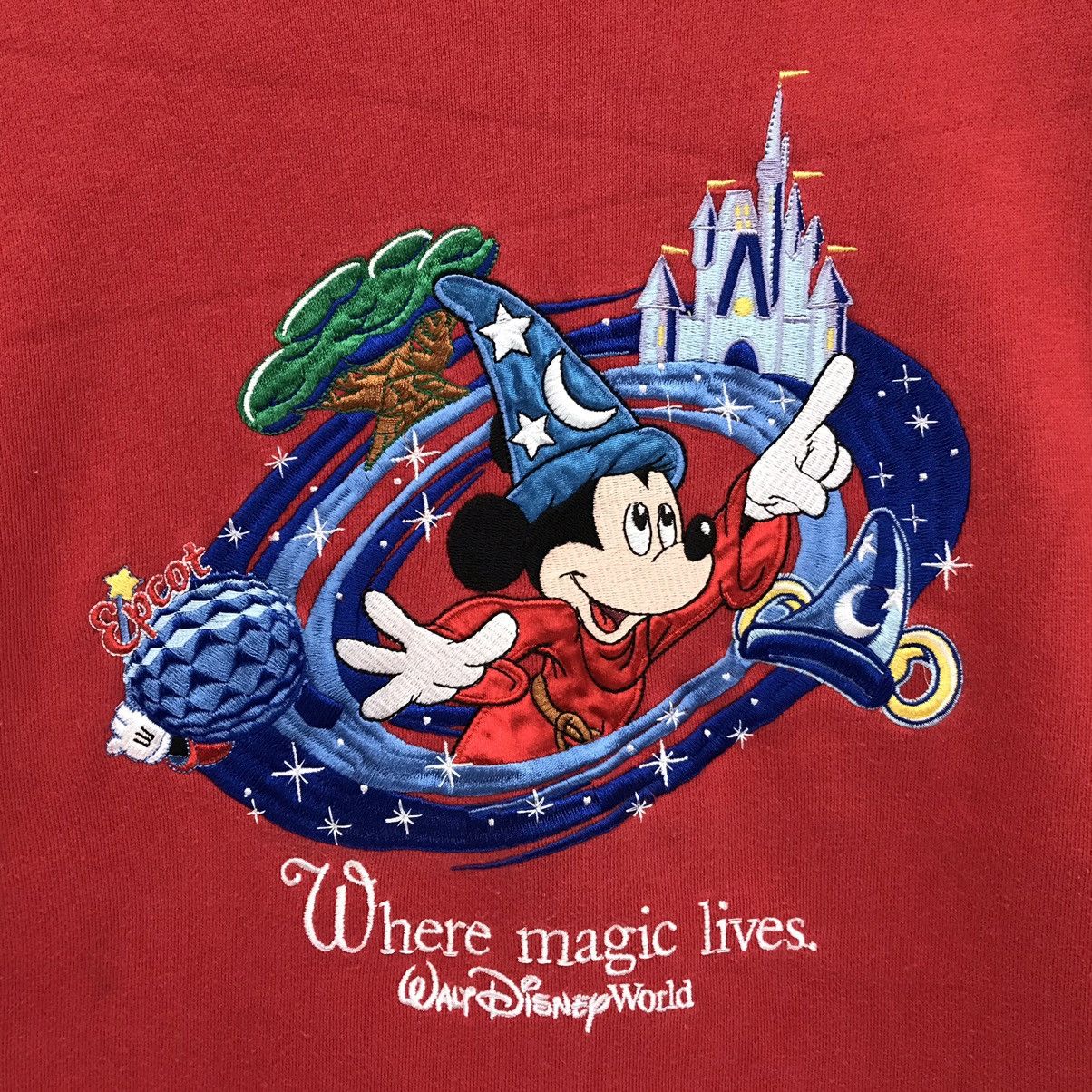 Disney × Mickey Mouse × Vintage Vintage Mickey Mouse Disney Cartoon Sweatshirt Size US L / EU 52-54 / 3 - 3 Thumbnail