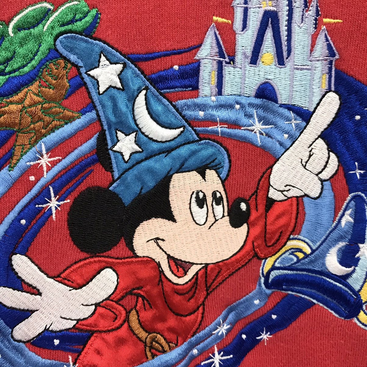 Disney × Mickey Mouse × Vintage Vintage Mickey Mouse Disney Cartoon Sweatshirt Size US L / EU 52-54 / 3 - 4 Thumbnail