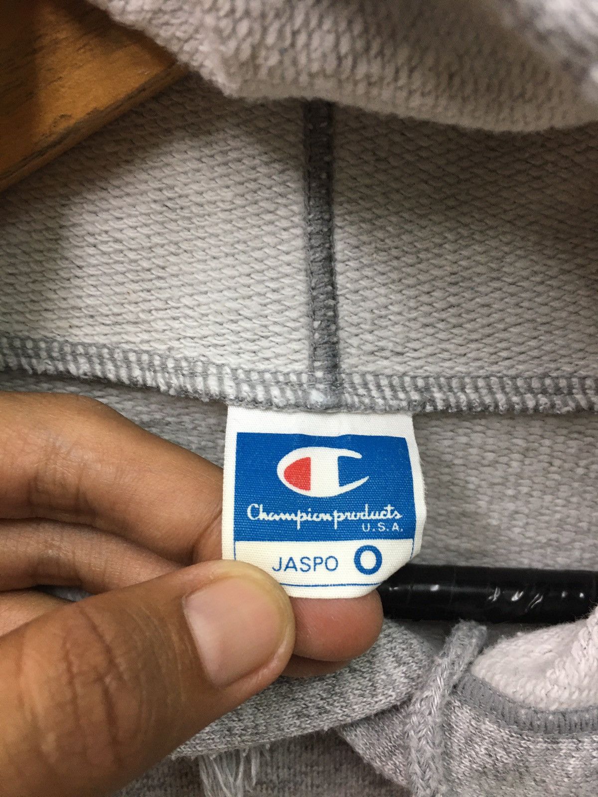 Champion × Vintage Vintage Champion Small Logo Hoddie Size US L / EU 52-54 / 3 - 7 Thumbnail