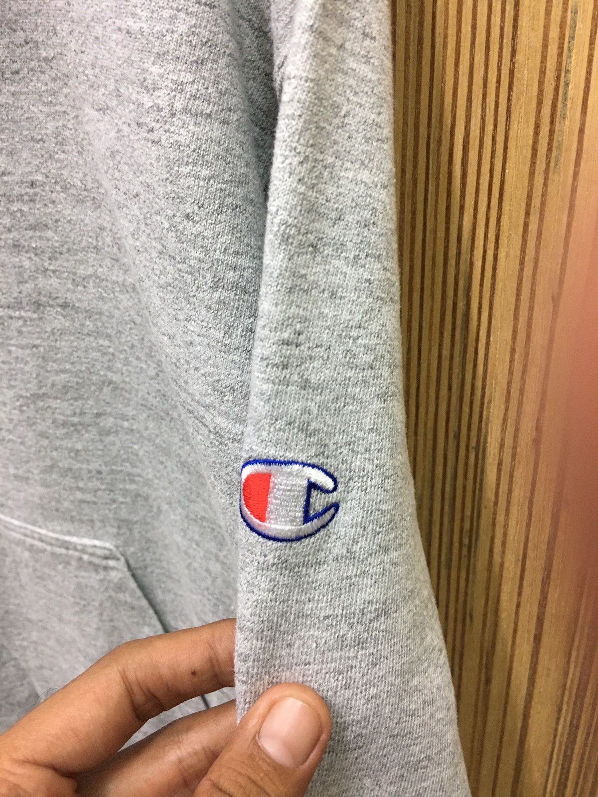 Champion × Vintage Vintage Champion Small Logo Hoddie Size US L / EU 52-54 / 3 - 6 Thumbnail