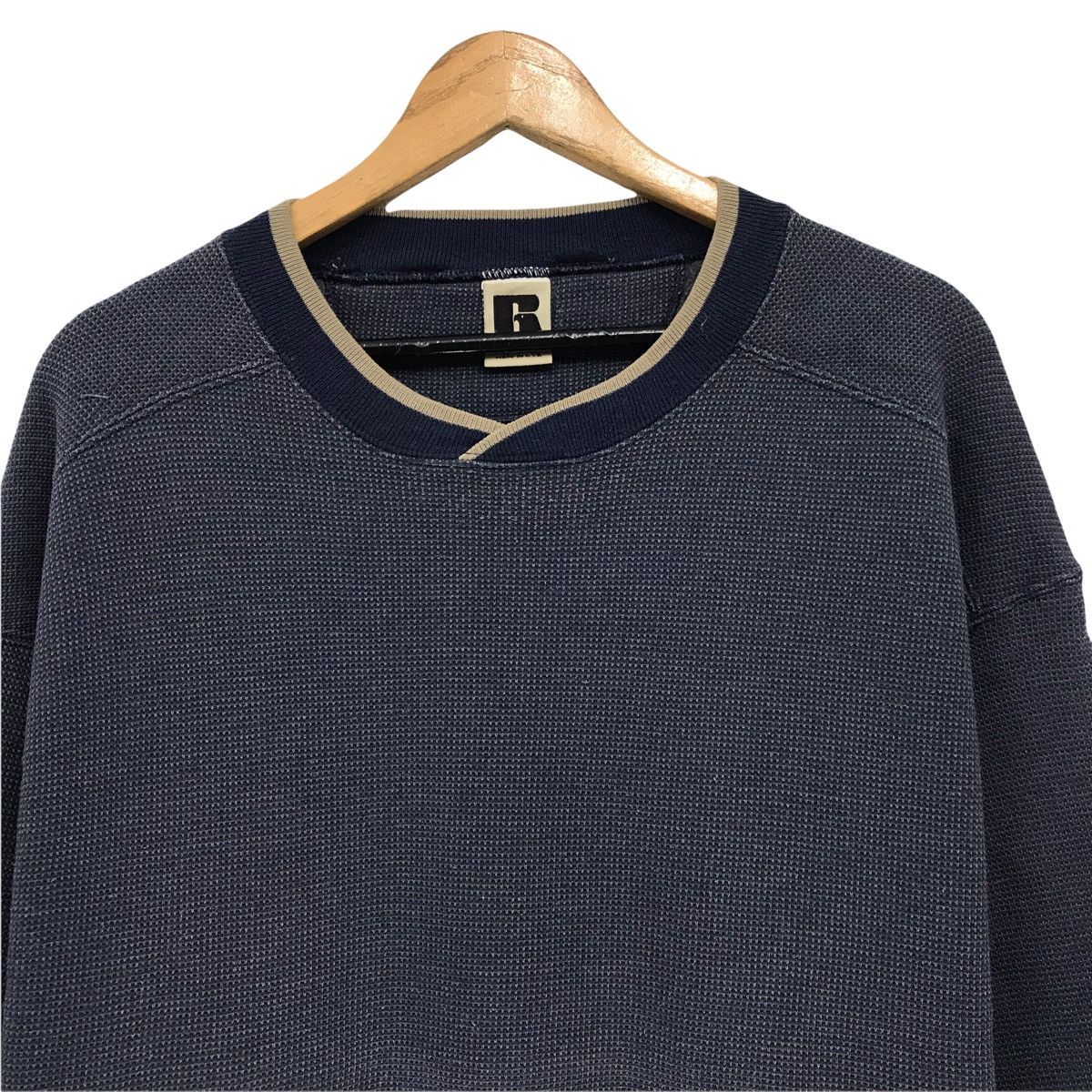 Russell Athletic × Vintage Vintage Russell Athletic Plain Sweatshirt Size US L / EU 52-54 / 3 - 2 Thumbnail