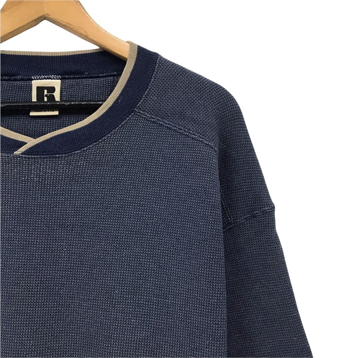 Russell Athletic × Vintage Vintage Russell Athletic Plain Sweatshirt Size US L / EU 52-54 / 3 - 3 Thumbnail