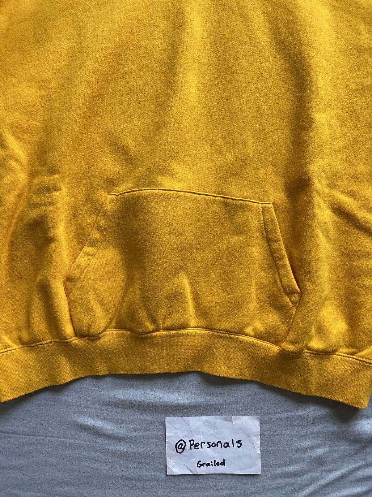 FOG × Fear of God RARE Fear of God Essentials Graphic Hoodie Yellow Medium Size US M / EU 48-50 / 2 - 12 Thumbnail