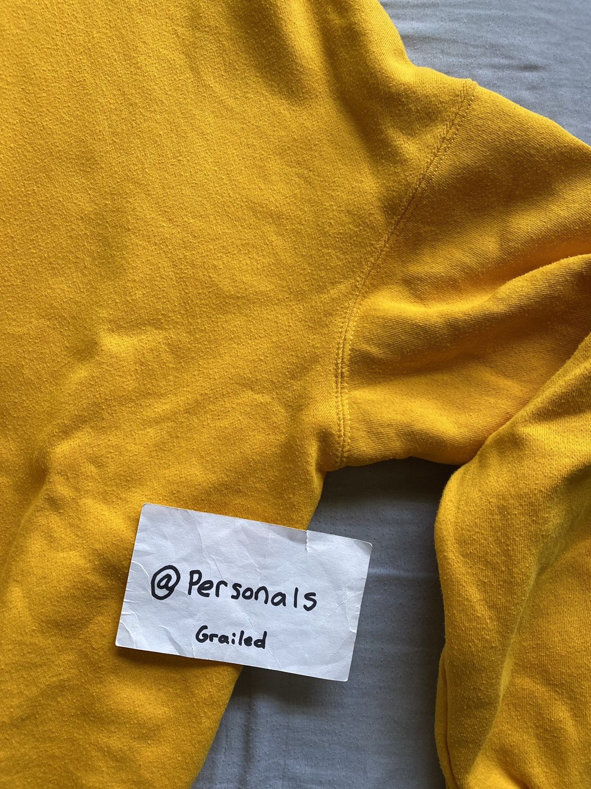 FOG × Fear of God RARE Fear of God Essentials Graphic Hoodie Yellow Medium Size US M / EU 48-50 / 2 - 13 Thumbnail