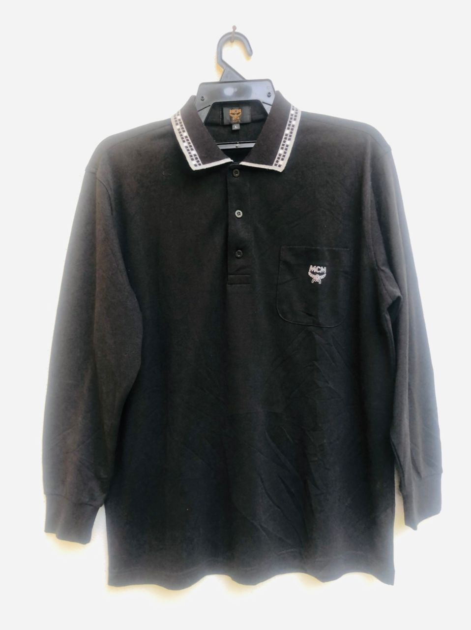 MCM × Vintage Vintage MCM Japanese Designer Fashion Style Long Sleeve Size US L / EU 52-54 / 3 - 1 Thumbnail