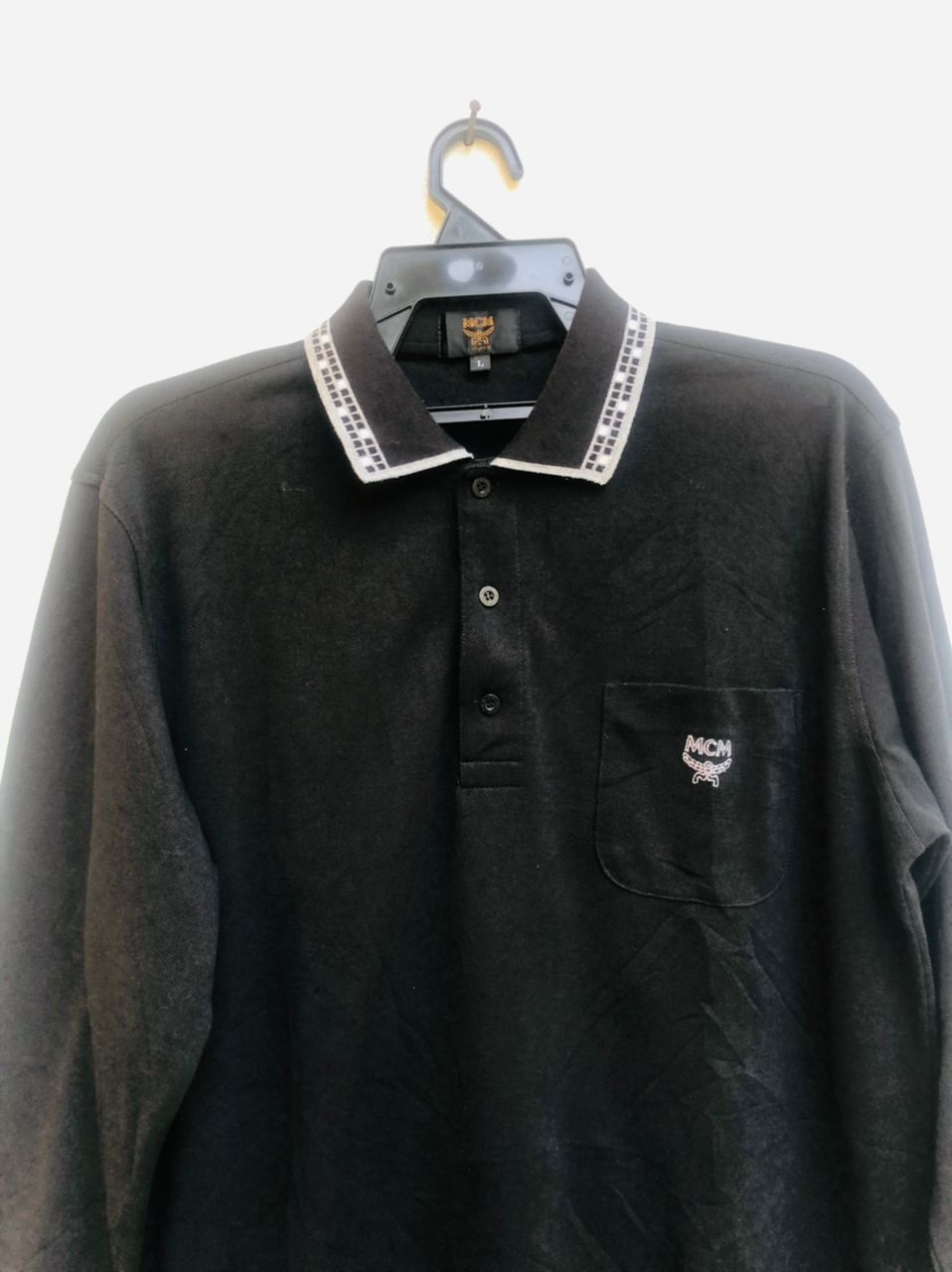 MCM × Vintage Vintage MCM Japanese Designer Fashion Style Long Sleeve Size US L / EU 52-54 / 3 - 3 Thumbnail
