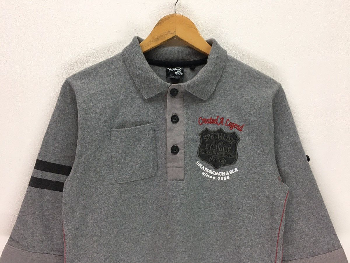 Norton × Sports Specialties Vintage Norton Motorcycle Polo Shirt Size US M / EU 48-50 / 2 - 4 Thumbnail