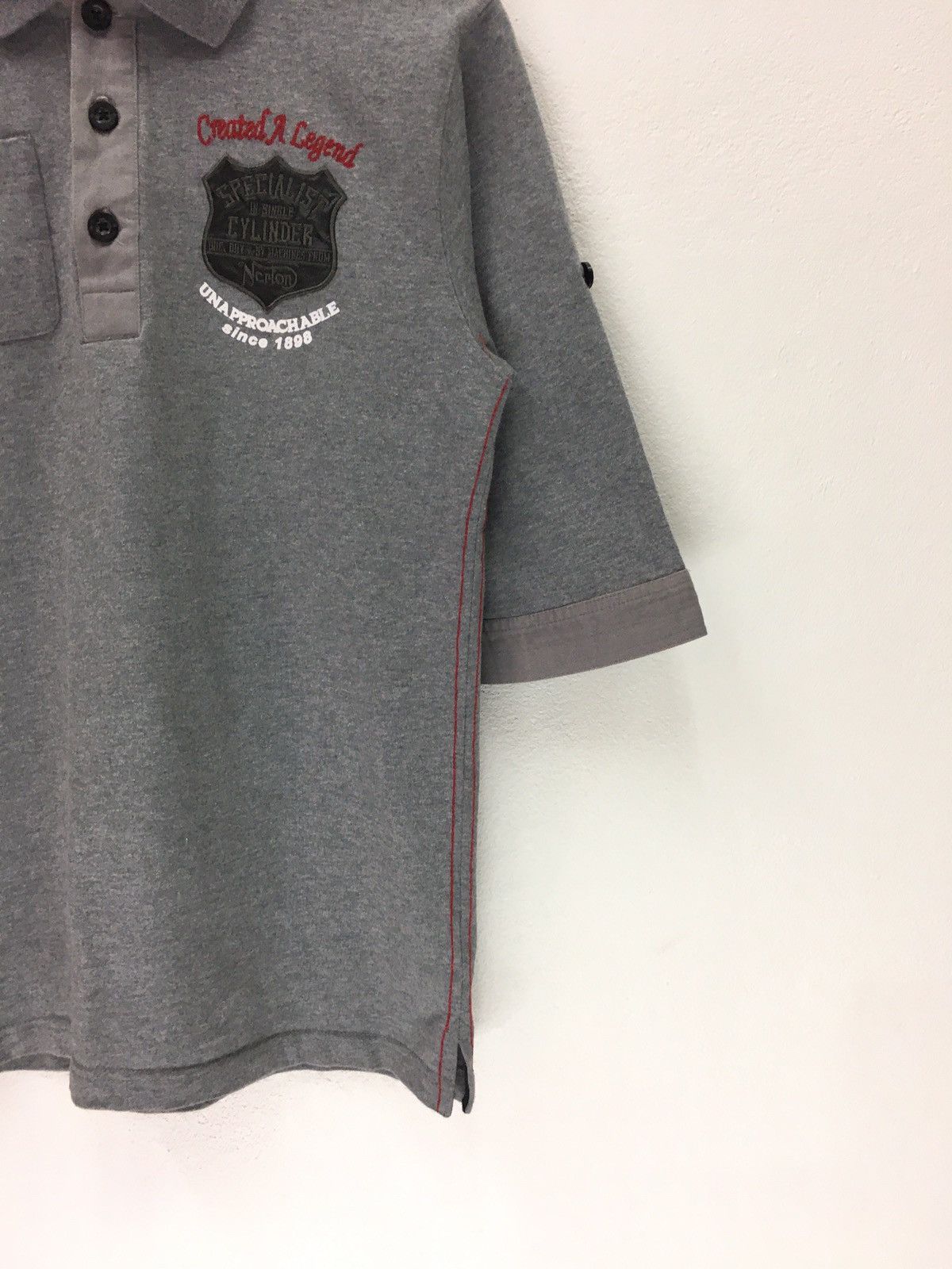 Norton × Sports Specialties Vintage Norton Motorcycle Polo Shirt Size US M / EU 48-50 / 2 - 6 Thumbnail