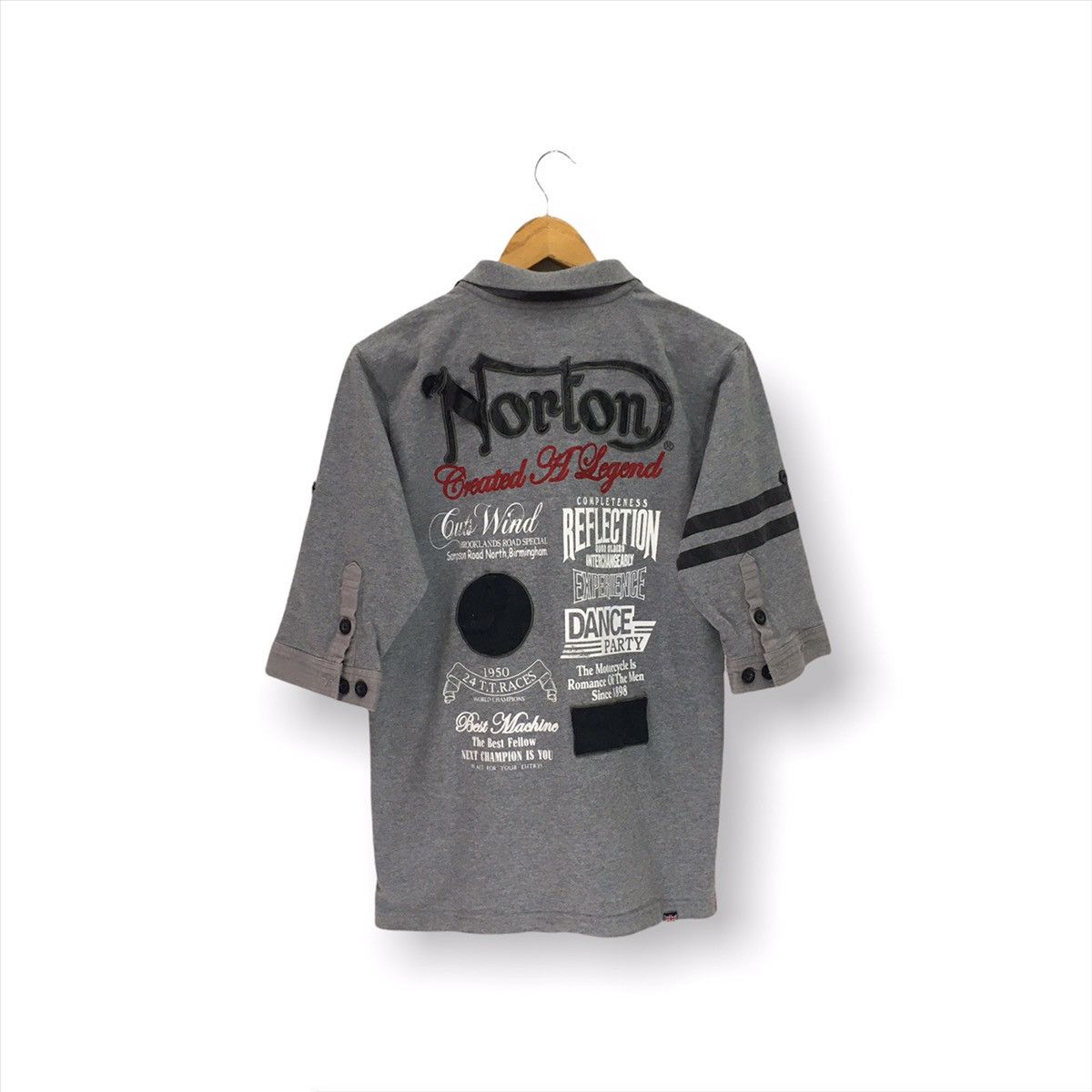 Norton × Sports Specialties Vintage Norton Motorcycle Polo Shirt Size US M / EU 48-50 / 2 - 1 Thumbnail