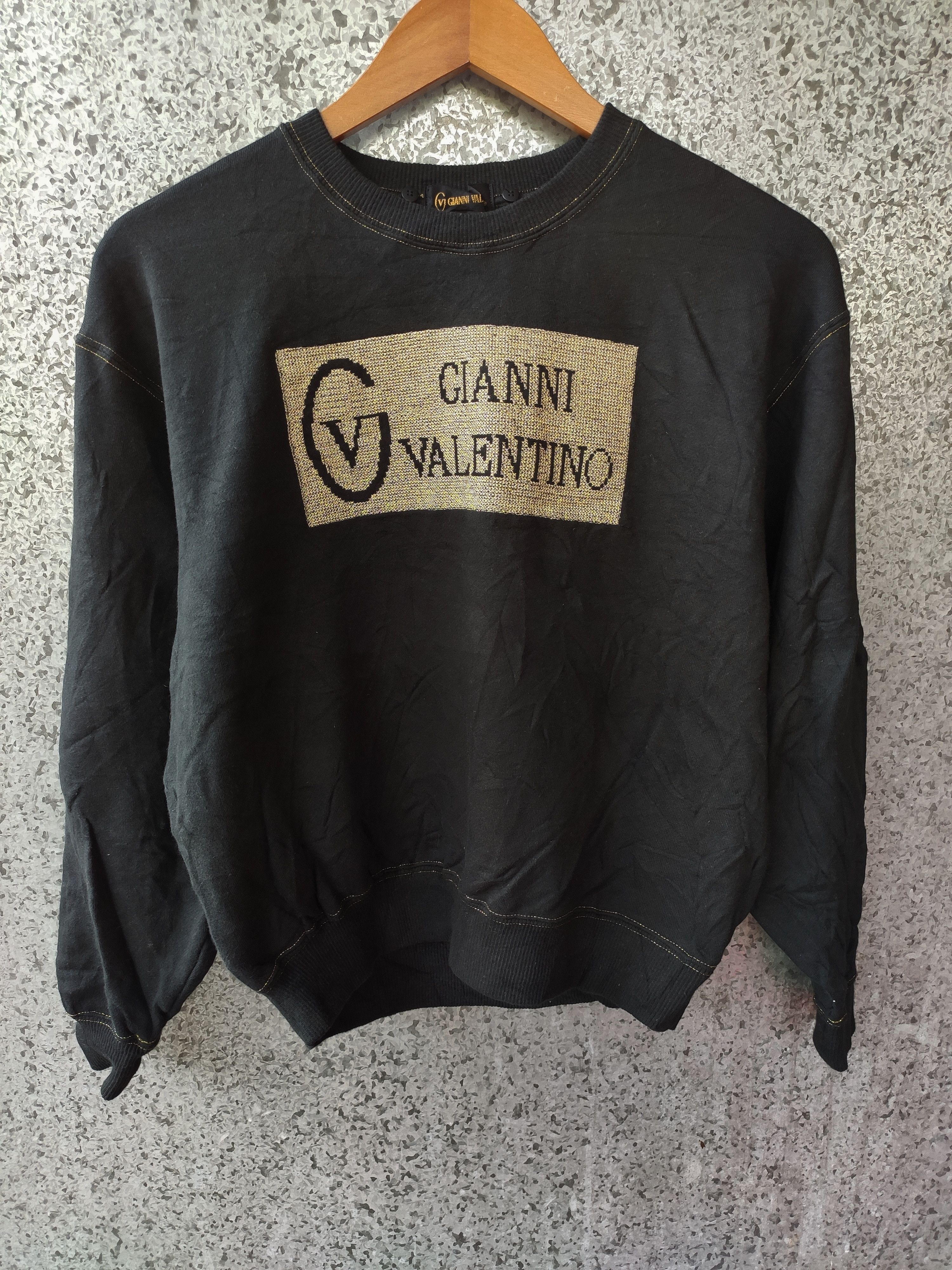 Gianni Valentino Gianni Valentino Spellout Sweatshirt Size US M / EU 48-50 / 2 - 2 Thumbnail
