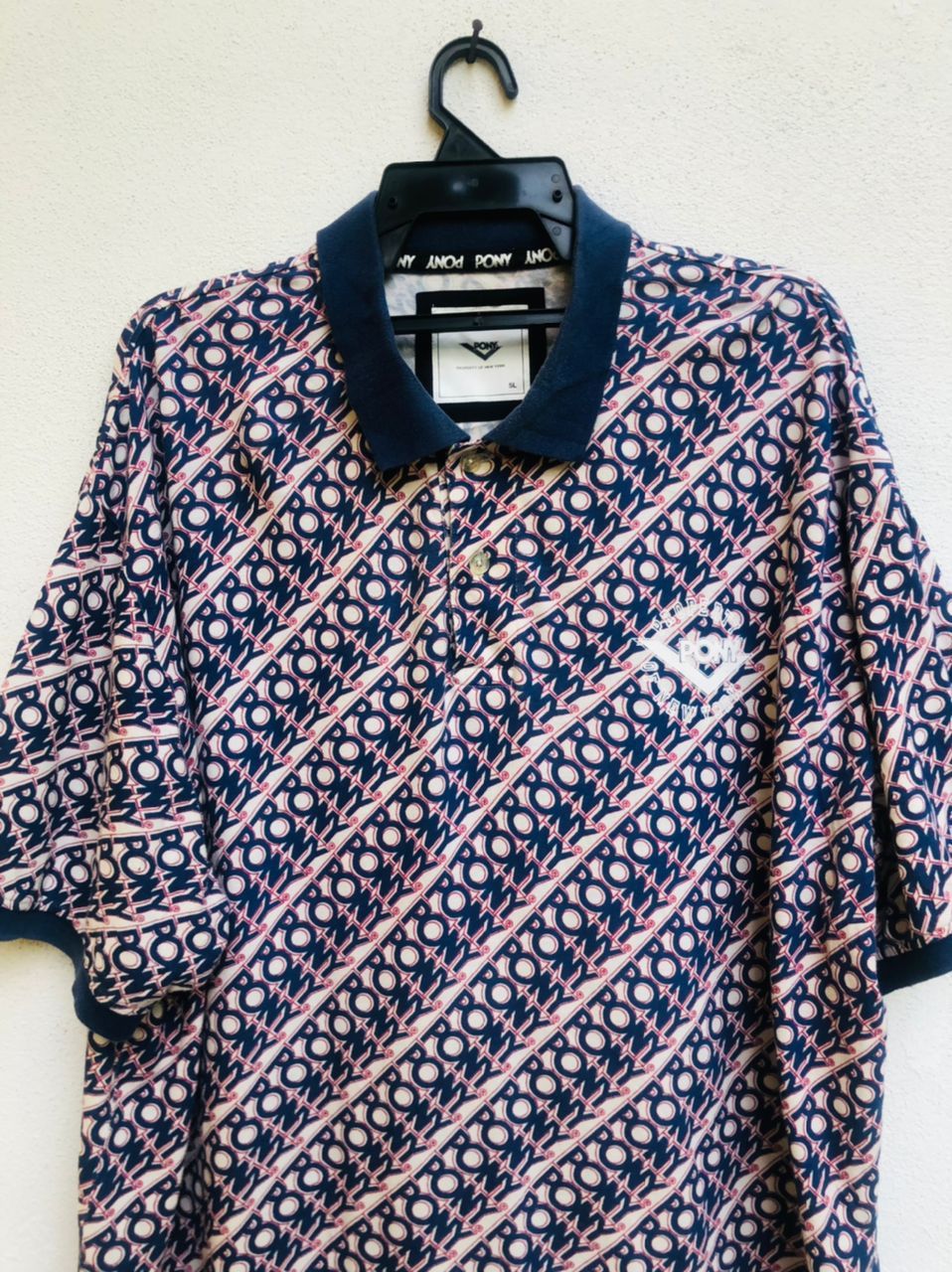 PONY × Vintage Vintage Pony Fullprint Designer Fashion Style Shirt Size US XL / EU 56 / 4 - 3 Thumbnail