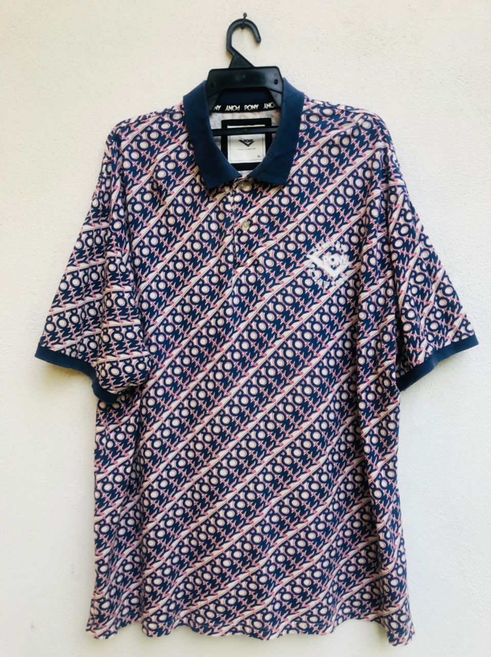 PONY × Vintage Vintage Pony Fullprint Designer Fashion Style Shirt Size US XL / EU 56 / 4 - 1 Thumbnail