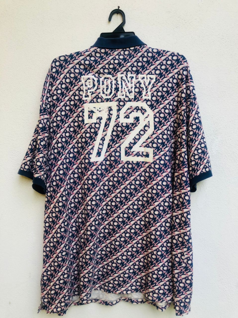 PONY × Vintage Vintage Pony Fullprint Designer Fashion Style Shirt Size US XL / EU 56 / 4 - 2 Thumbnail