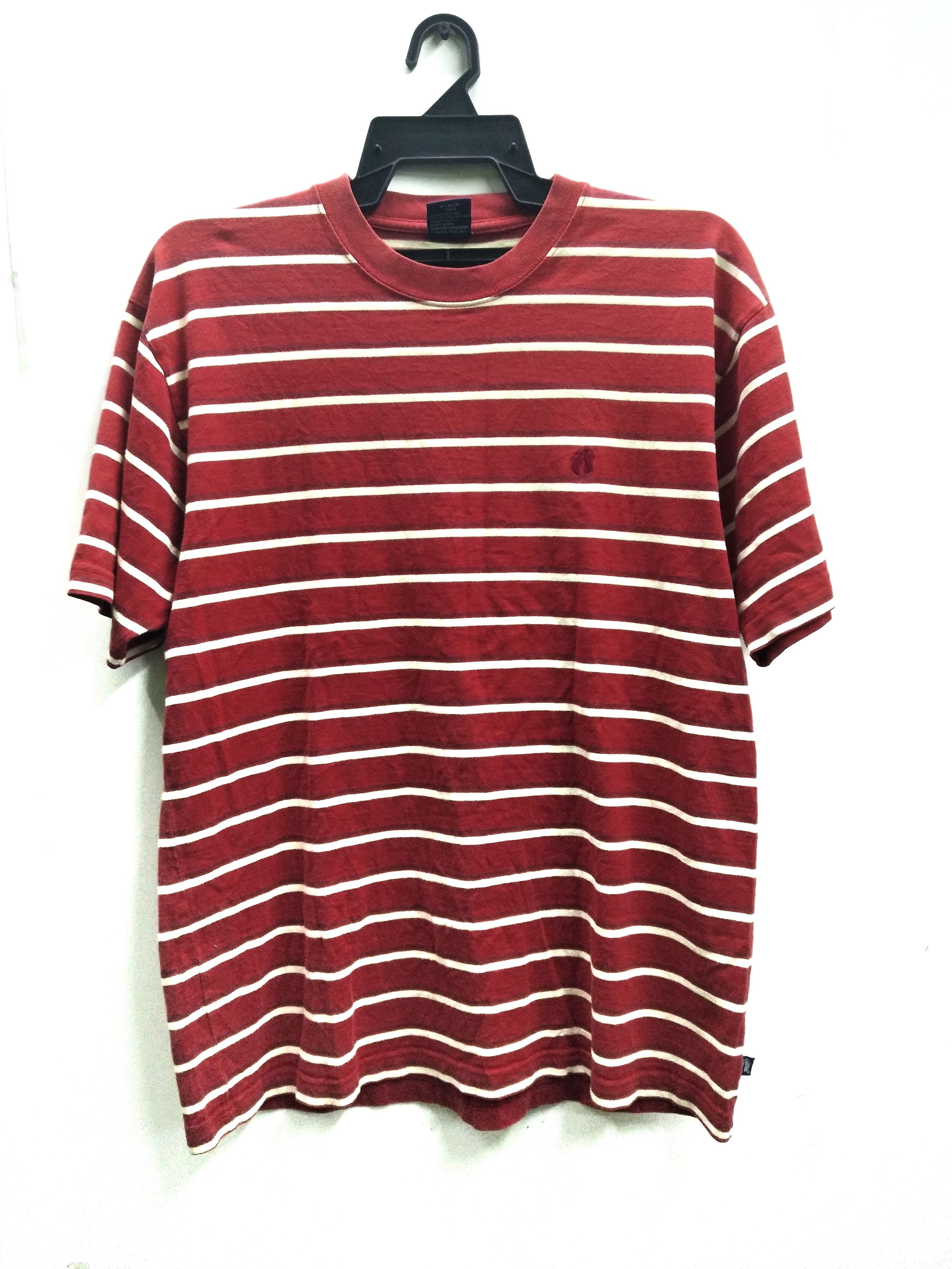 Vintage Vintage HANG TEN Stripes small logo embroidery tshirt | Grailed