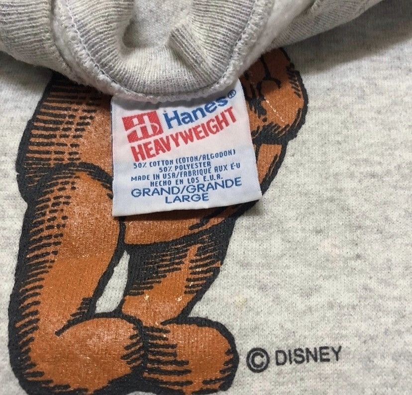 Cartoon Network Vintage 90s pooh sweatshirt big logo cartoon Size US L / EU 52-54 / 3 - 3 Thumbnail
