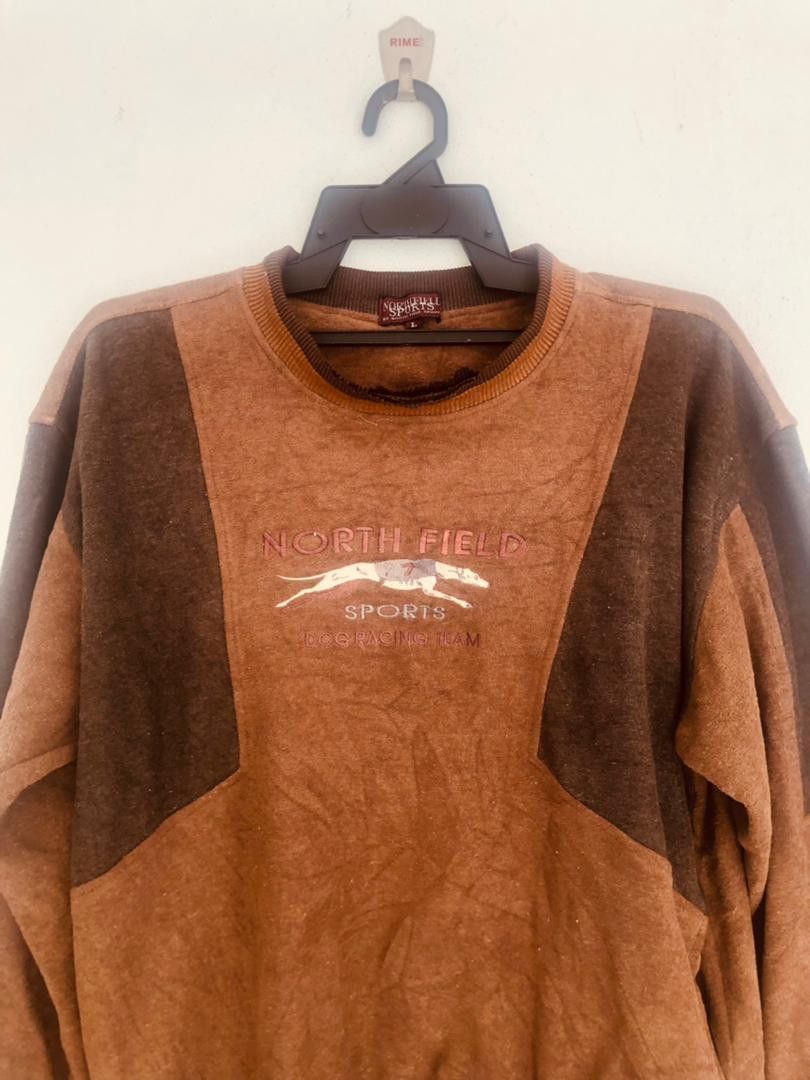Japanese Brand × Vintage Vintage North Field Sport Dog Racing Team Fashion Style Size US L / EU 52-54 / 3 - 3 Thumbnail