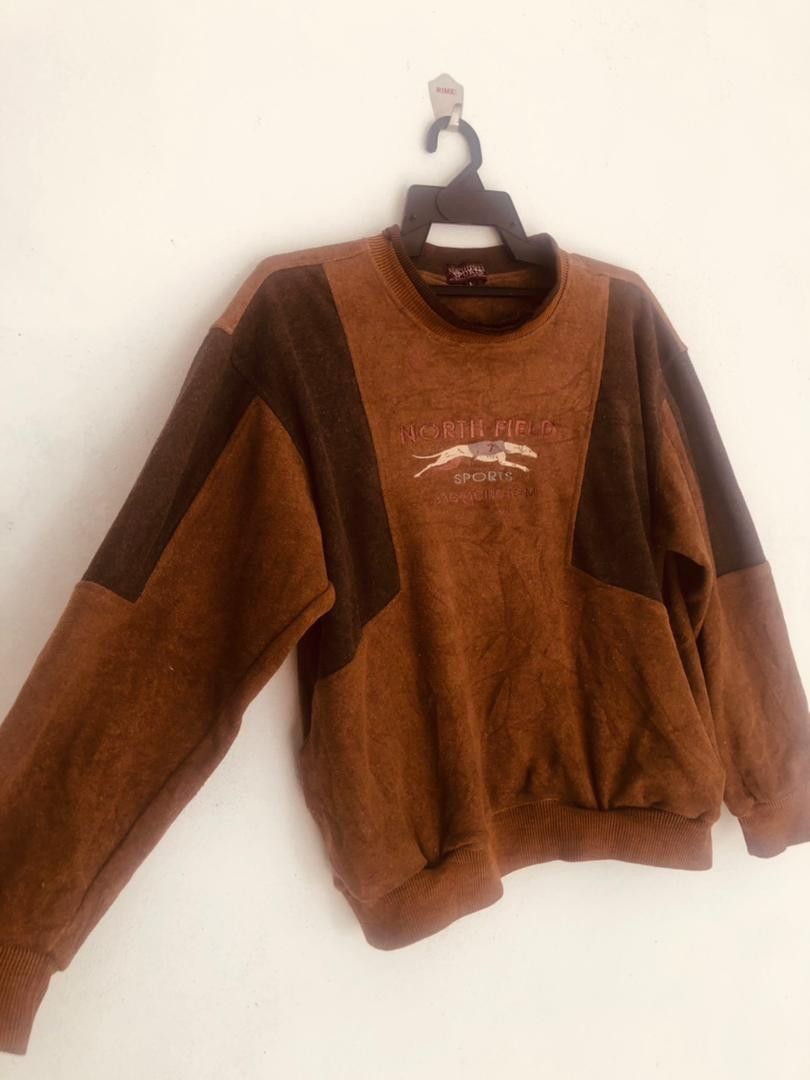 Japanese Brand × Vintage Vintage North Field Sport Dog Racing Team Fashion Style Size US L / EU 52-54 / 3 - 4 Thumbnail