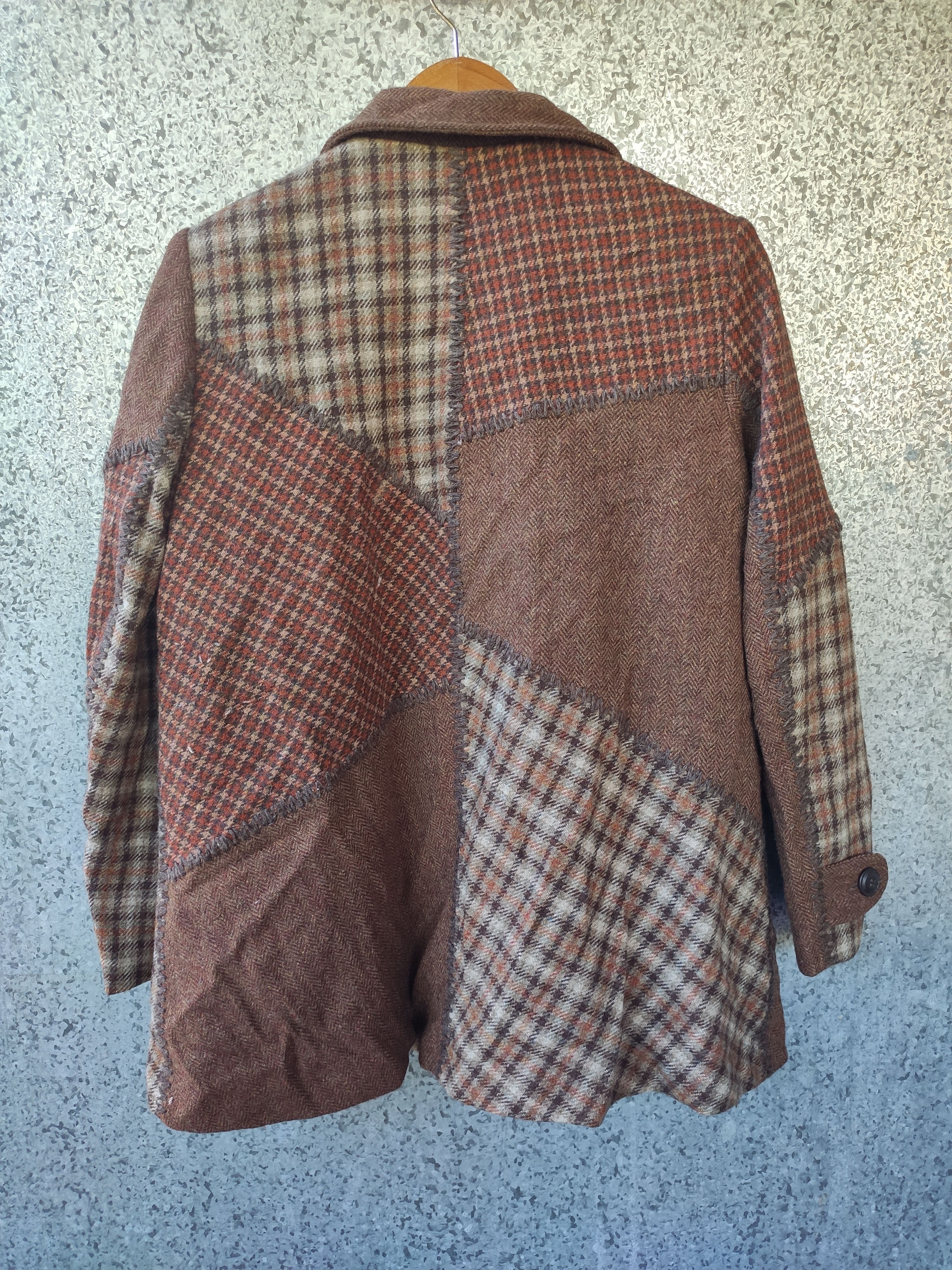 Japanese Brand Pou Dou Dou Jacket Patchwork Design Size US M / EU 48-50 / 2 - 3 Thumbnail
