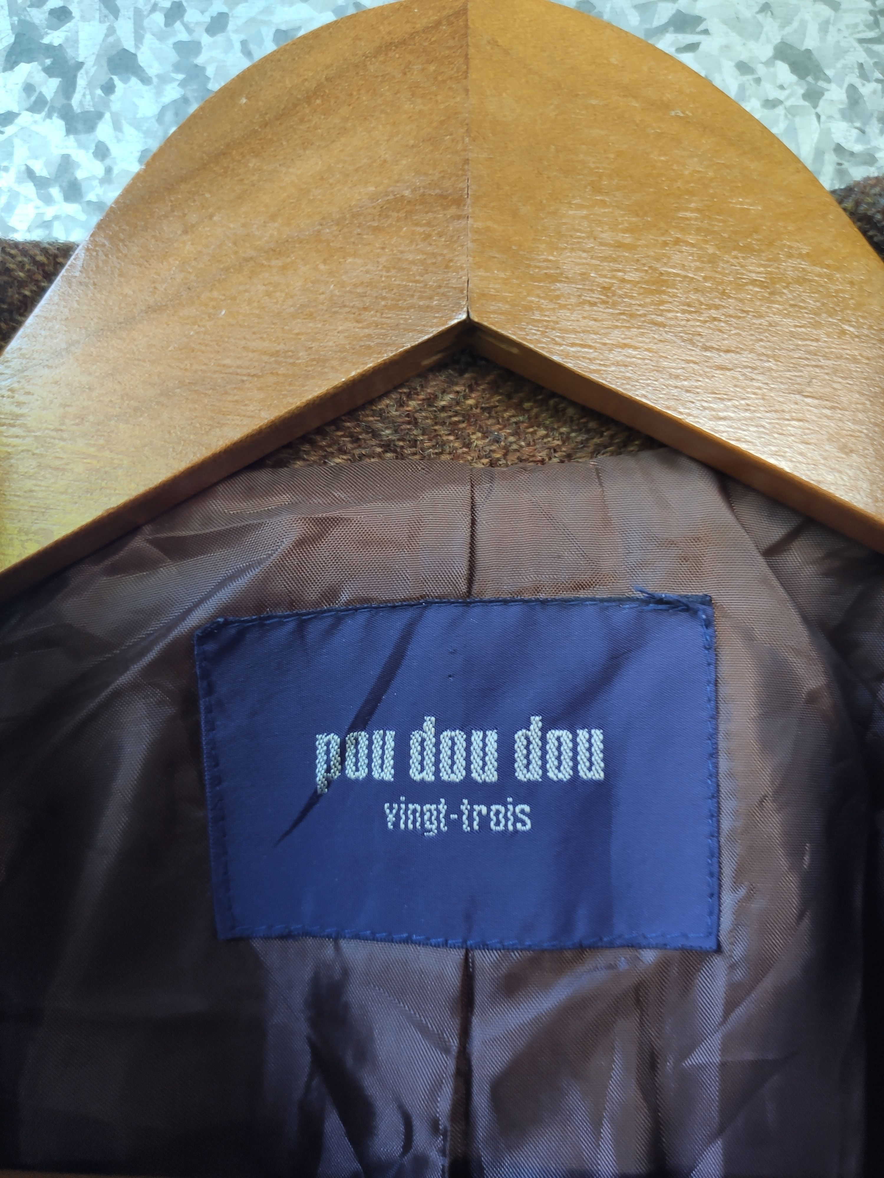 Japanese Brand Pou Dou Dou Jacket Patchwork Design Size US M / EU 48-50 / 2 - 5 Thumbnail