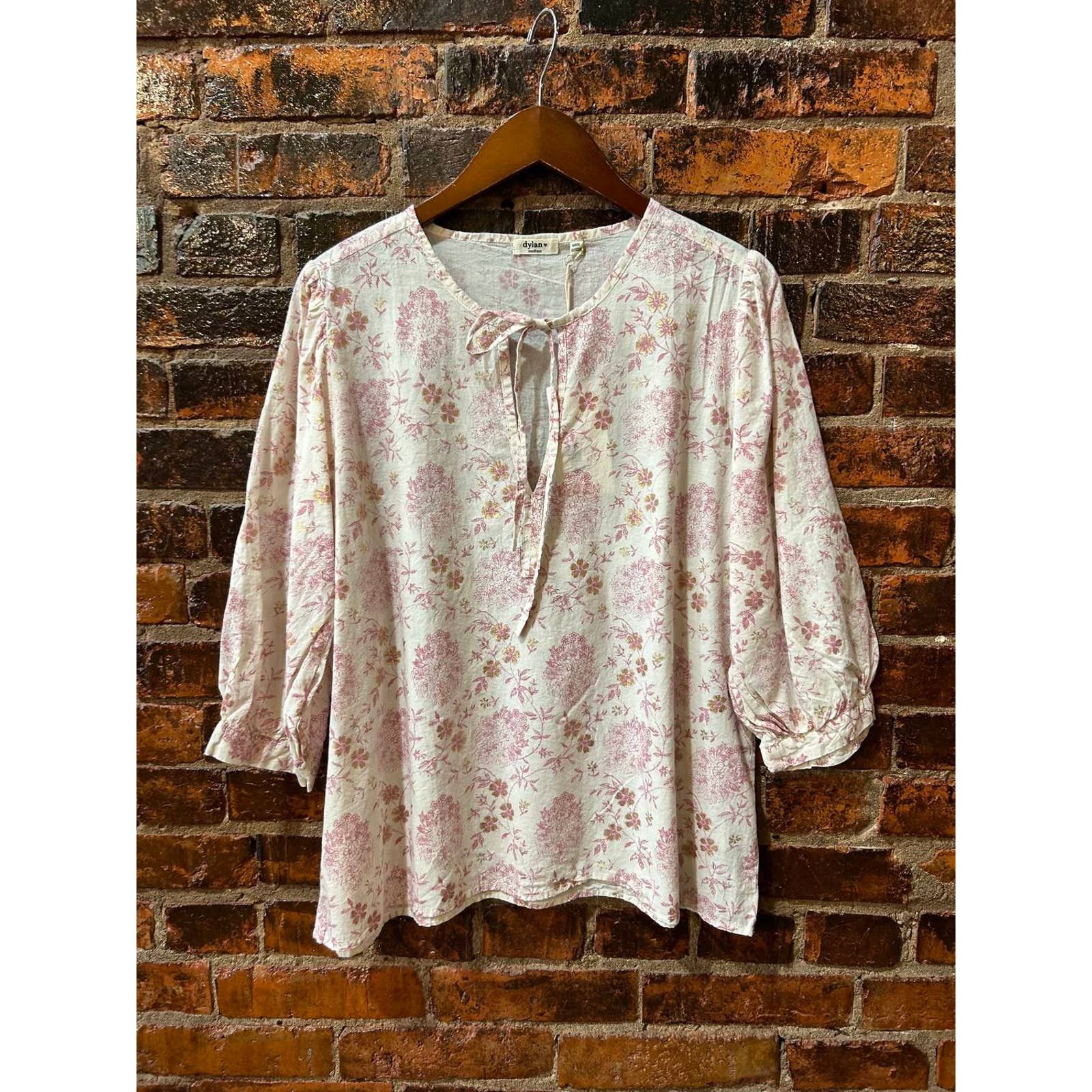 Dylan Phoebe Blouse In Light Pink | Grailed