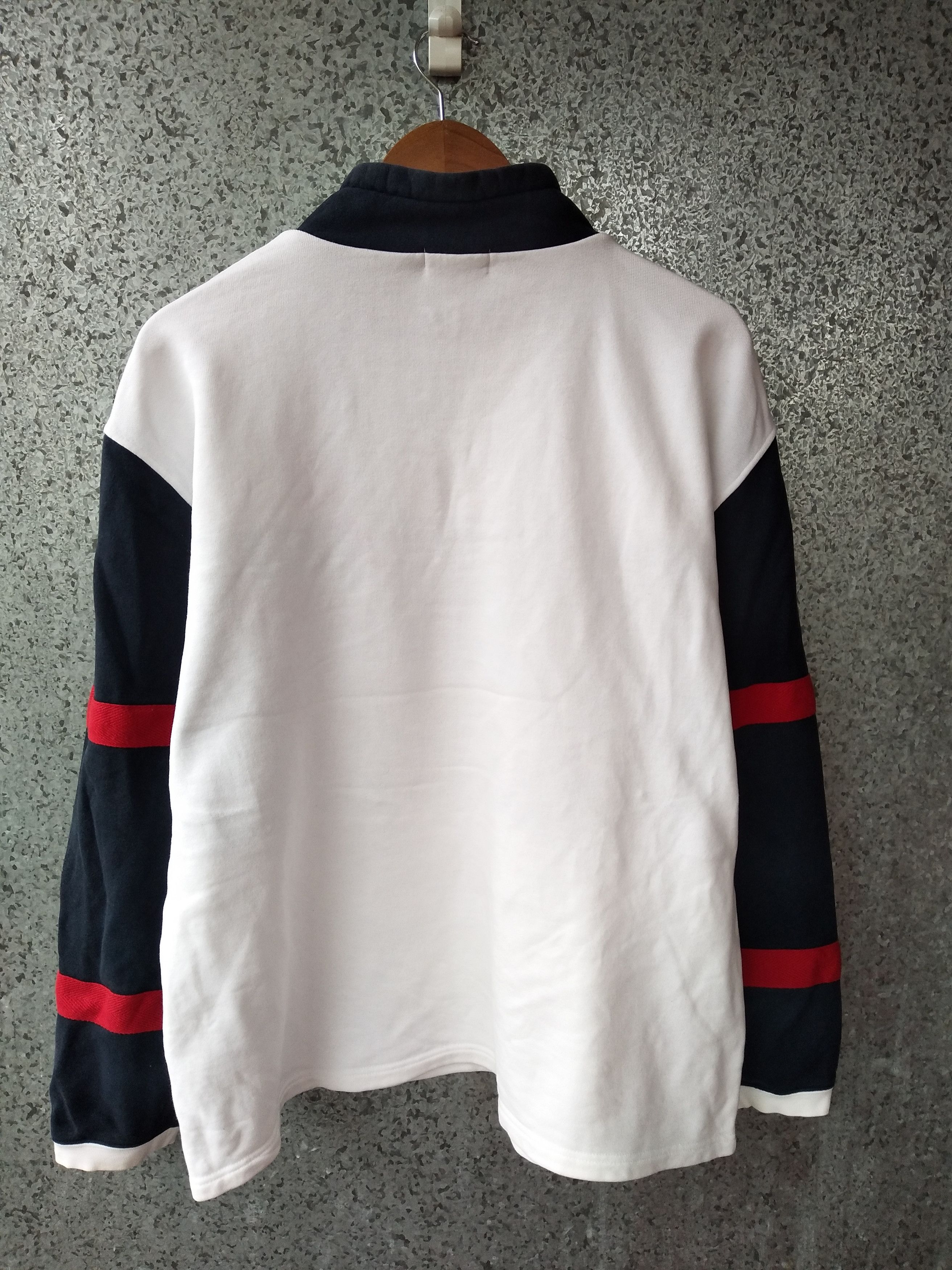 Vintage Vintage ELLE Homme sweatshirt colour block Size US L / EU 52-54 / 3 - 2 Thumbnail