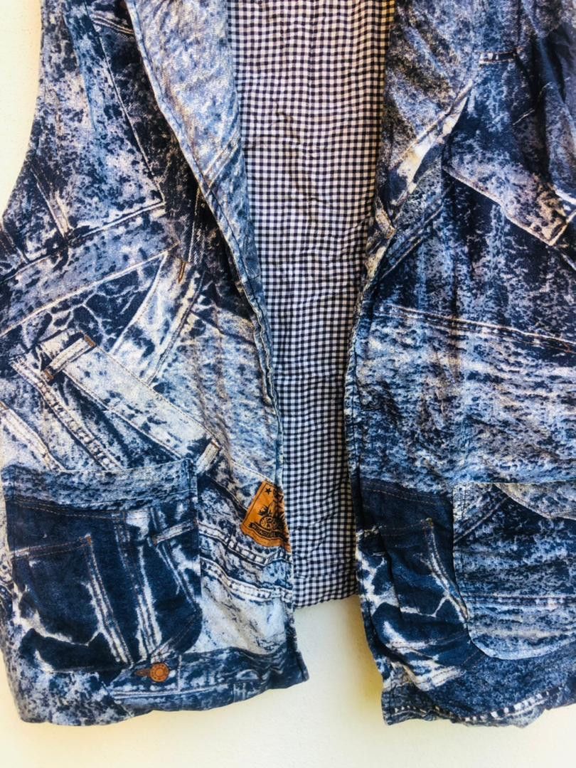 Japanese Brand × Vintage Vintage Japanese Designer Fashion Style Vest Size US L / EU 52-54 / 3 - 4 Thumbnail