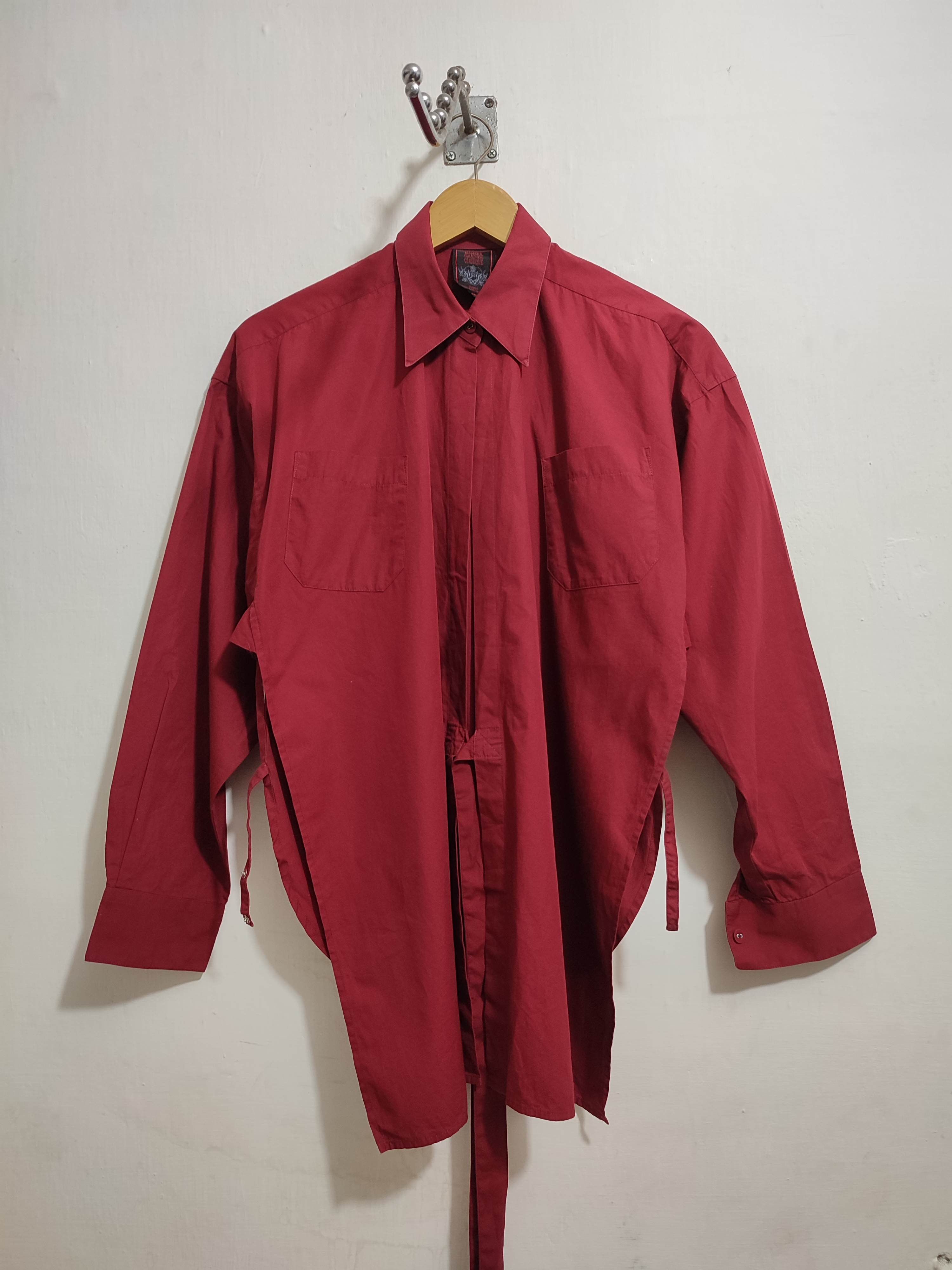 Jean Paul Gaultier × Vintage Rare!!! Vintage Jean Paul Gaultier Kimono Style Shirt Size US S / EU 44-46 / 1 - 9 Thumbnail