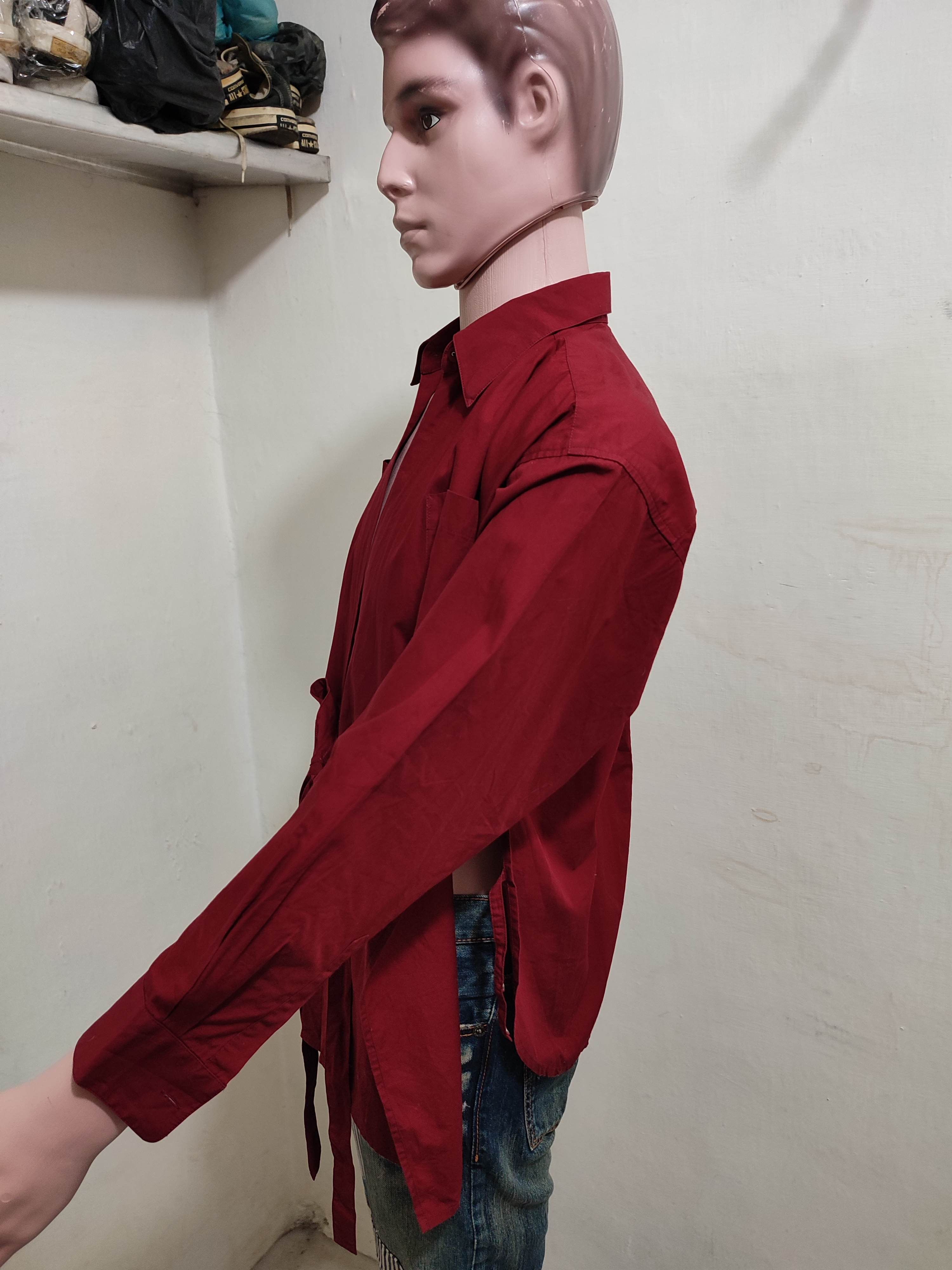 Jean Paul Gaultier × Vintage Rare!!! Vintage Jean Paul Gaultier Kimono Style Shirt Size US S / EU 44-46 / 1 - 6 Thumbnail
