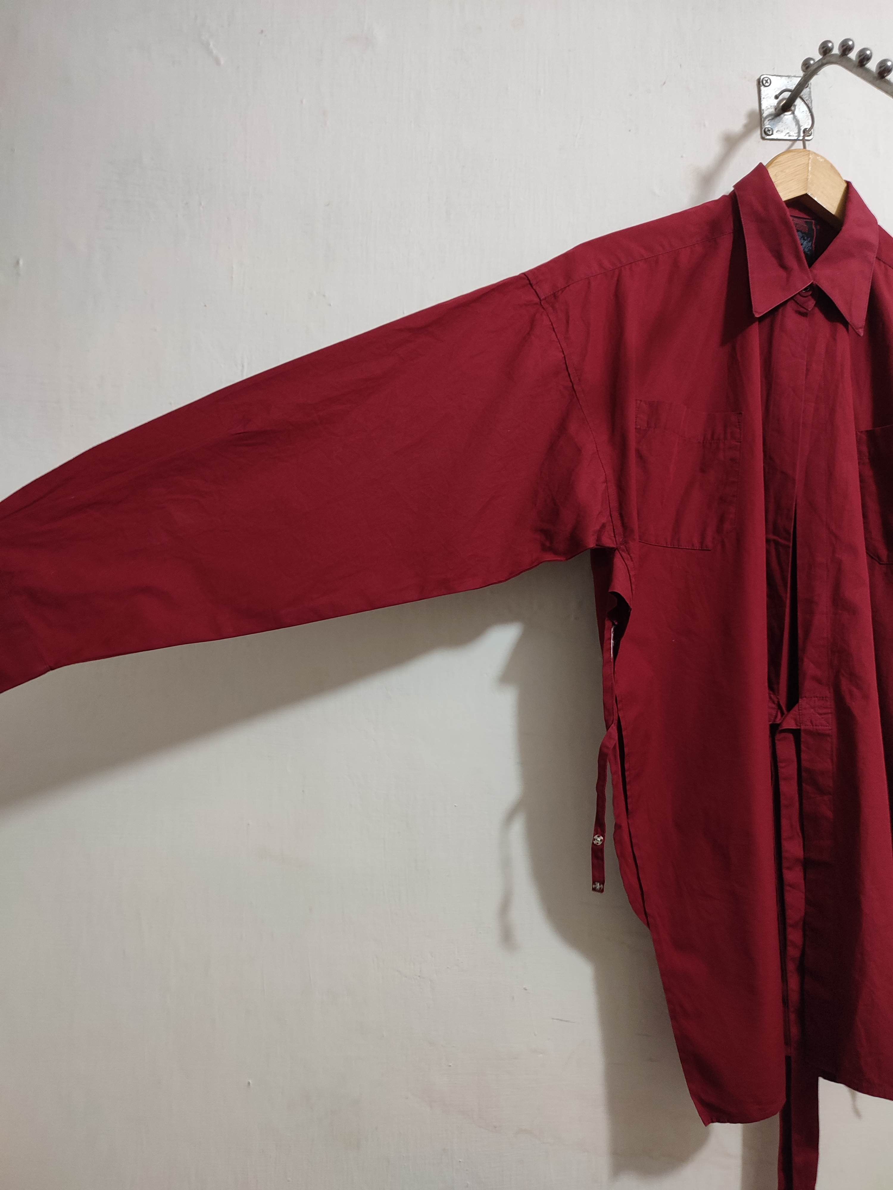 Jean Paul Gaultier × Vintage Rare!!! Vintage Jean Paul Gaultier Kimono Style Shirt Size US S / EU 44-46 / 1 - 10 Thumbnail