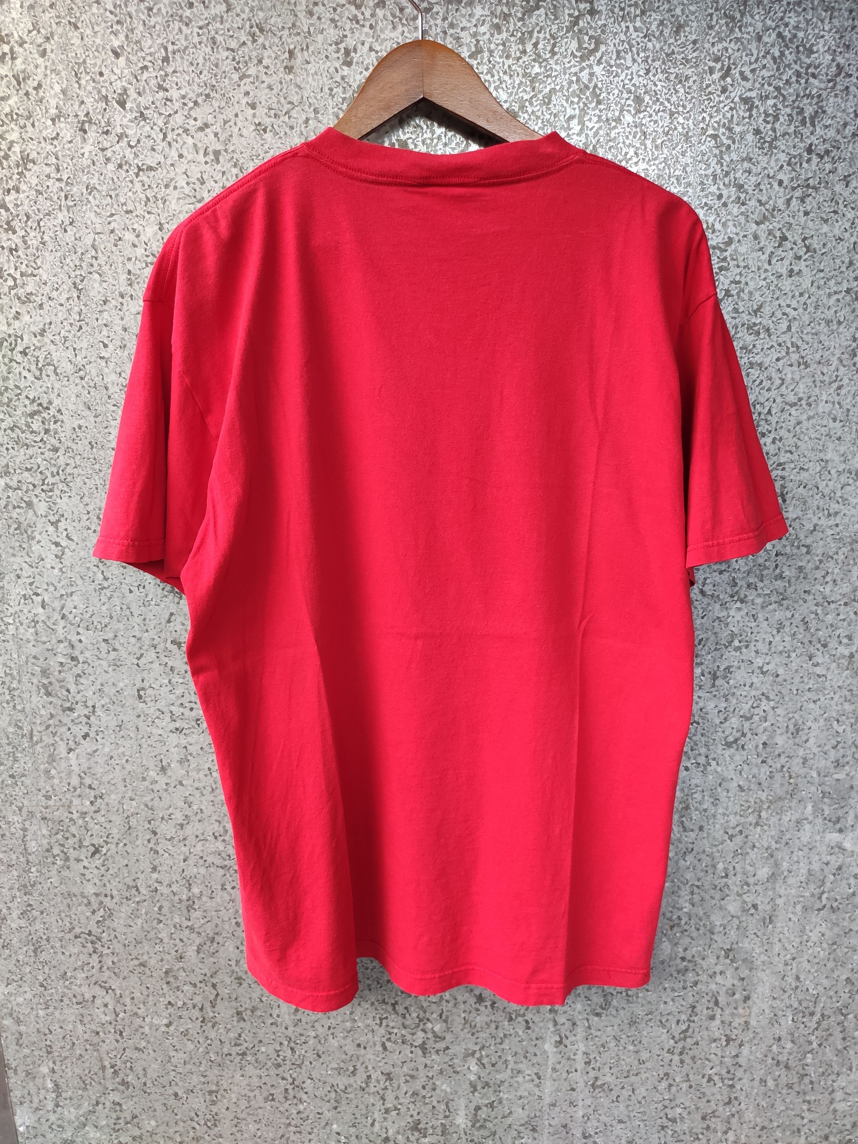 NBA 🔥 Vtg 90s Vintage Chicago Bulls t shirt made in Usa Size US L / EU 52-54 / 3 - 3 Thumbnail