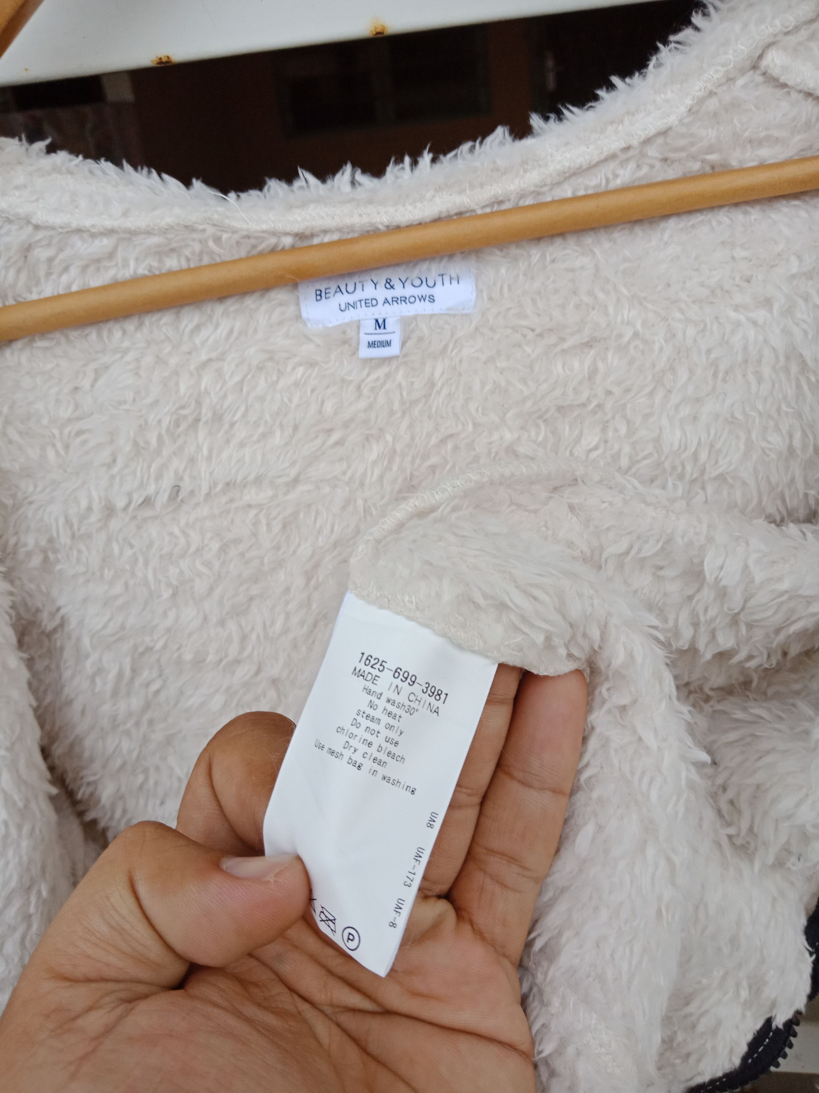 BEAUTY&YOUTH × Japanese Brand Beauty & Youth United Arrows Single Pocket Fleece Sweater Size US S / EU 44-46 / 1 - 9 Thumbnail