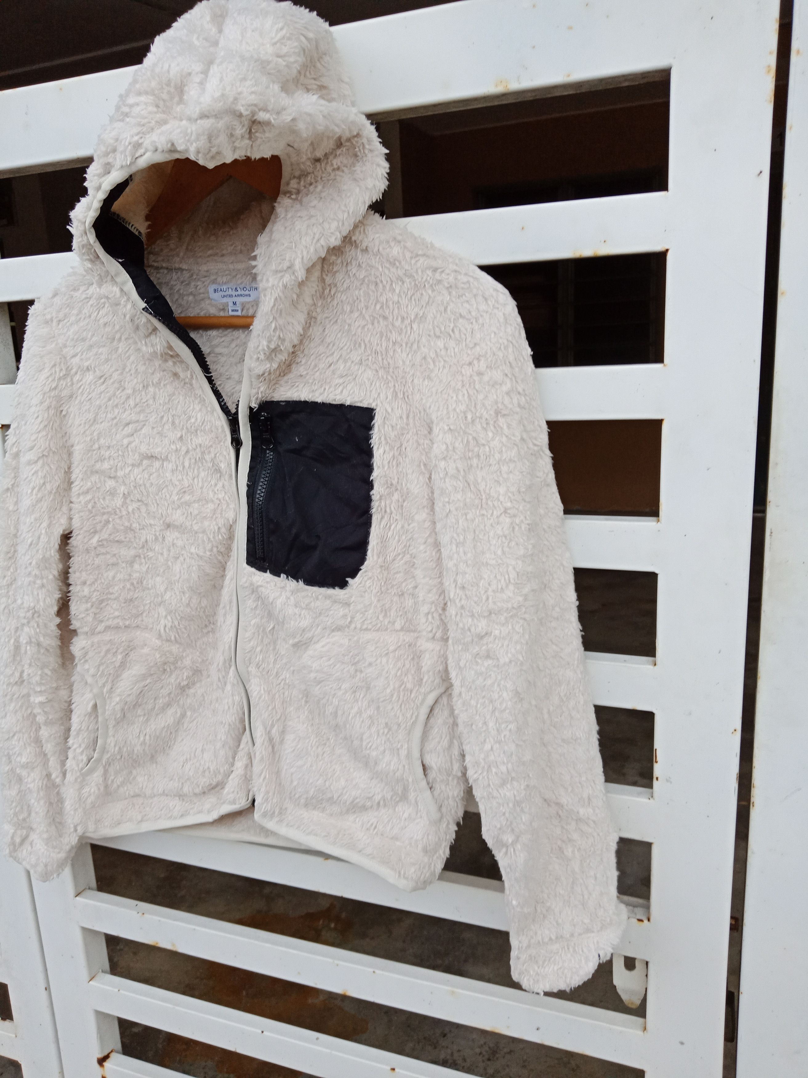 BEAUTY&YOUTH × Japanese Brand Beauty & Youth United Arrows Single Pocket Fleece Sweater Size US S / EU 44-46 / 1 - 5 Thumbnail